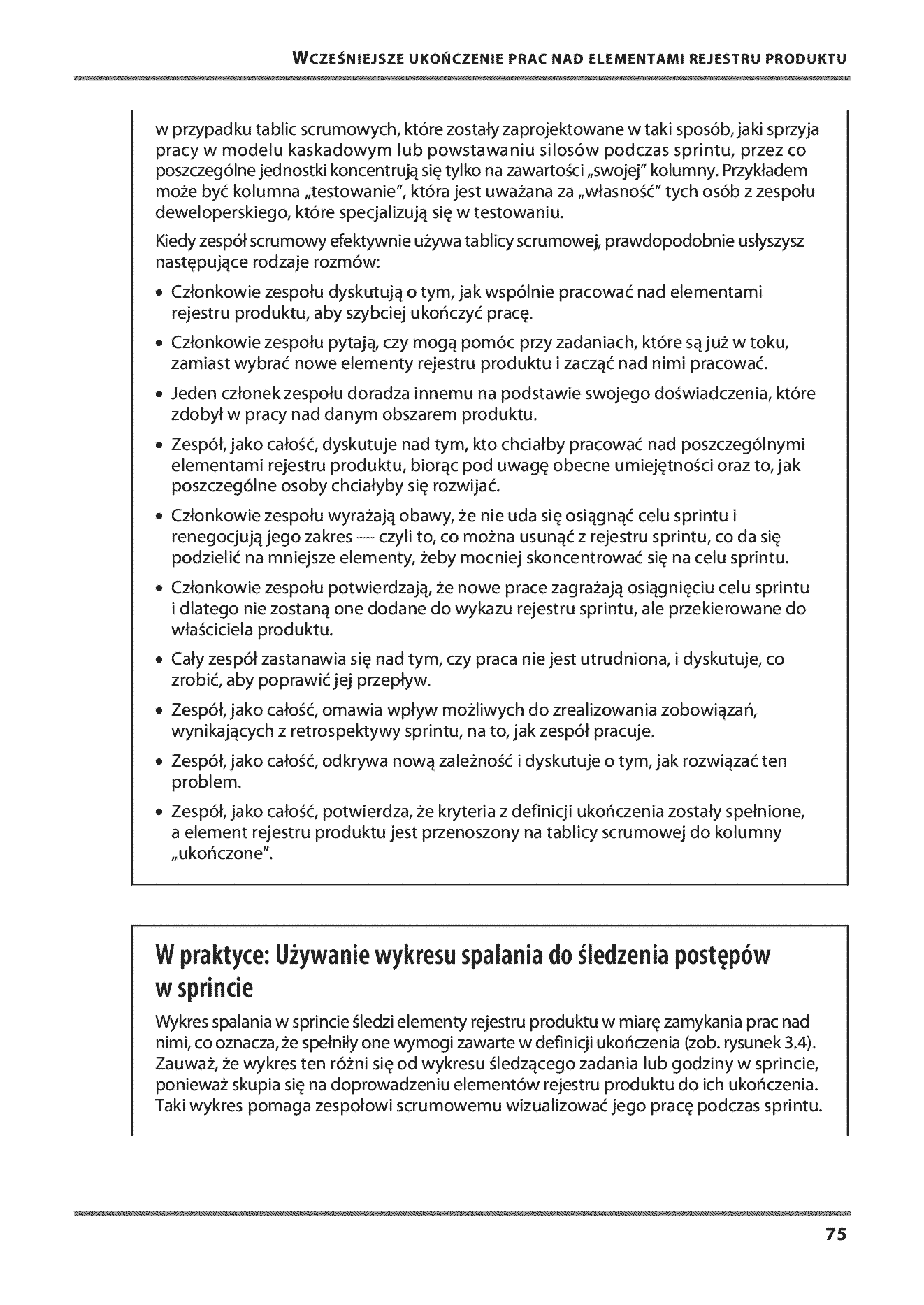 Fragment „Doskonalenie Scruma. Przewodnik dla praktyków. O wyzwaniach, korzyściach i zwinnych zespołach” — strona 19 z 30