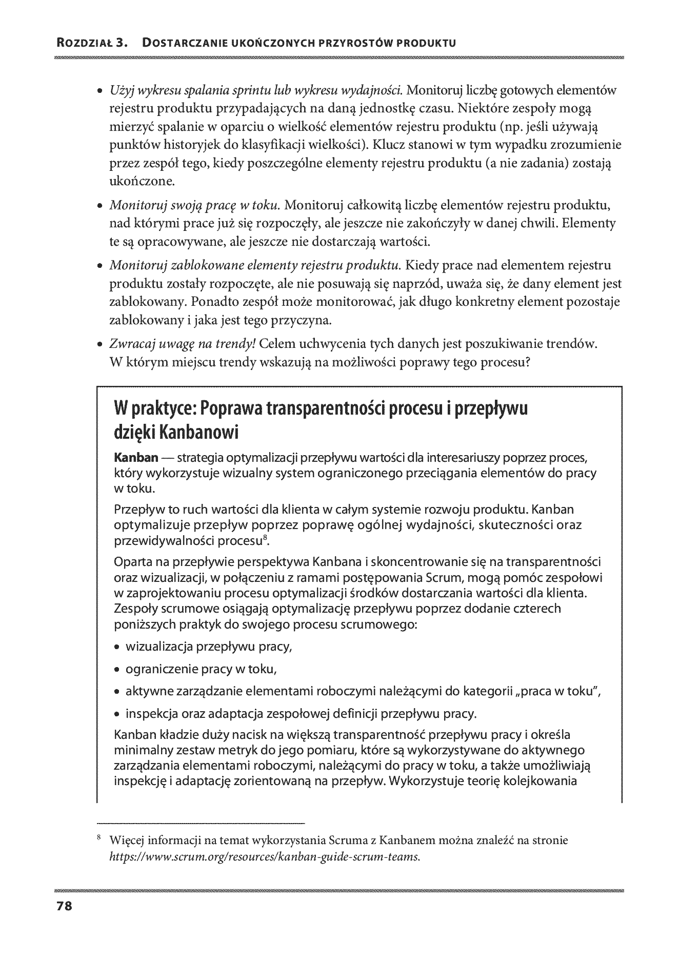 Fragment „Doskonalenie Scruma. Przewodnik dla praktyków. O wyzwaniach, korzyściach i zwinnych zespołach” — strona 22 z 30