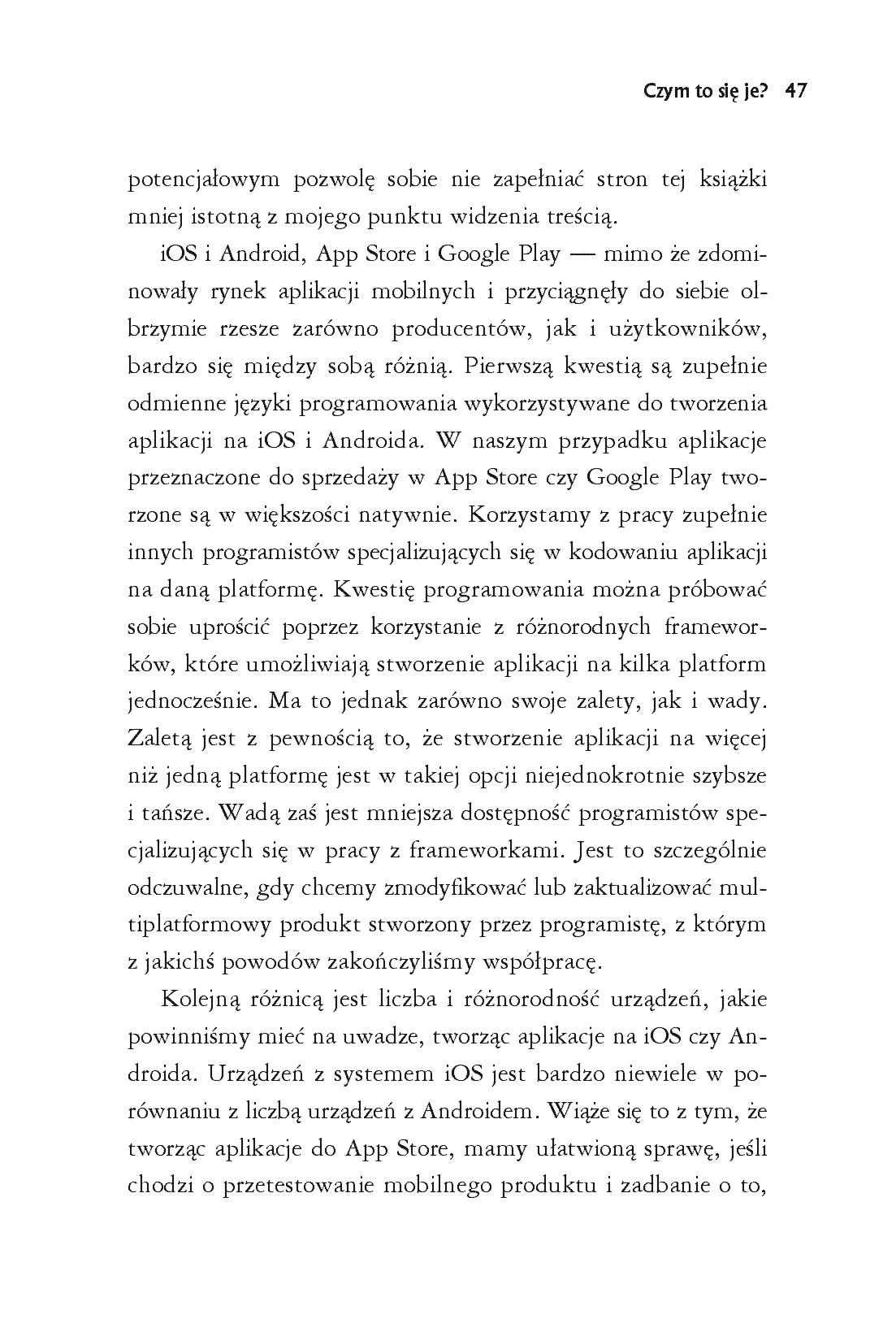 Fragment „Dostosuj się lub giń. Jak odnieść sukces w branży aplikacji mobilnych” — strona 7 z 18