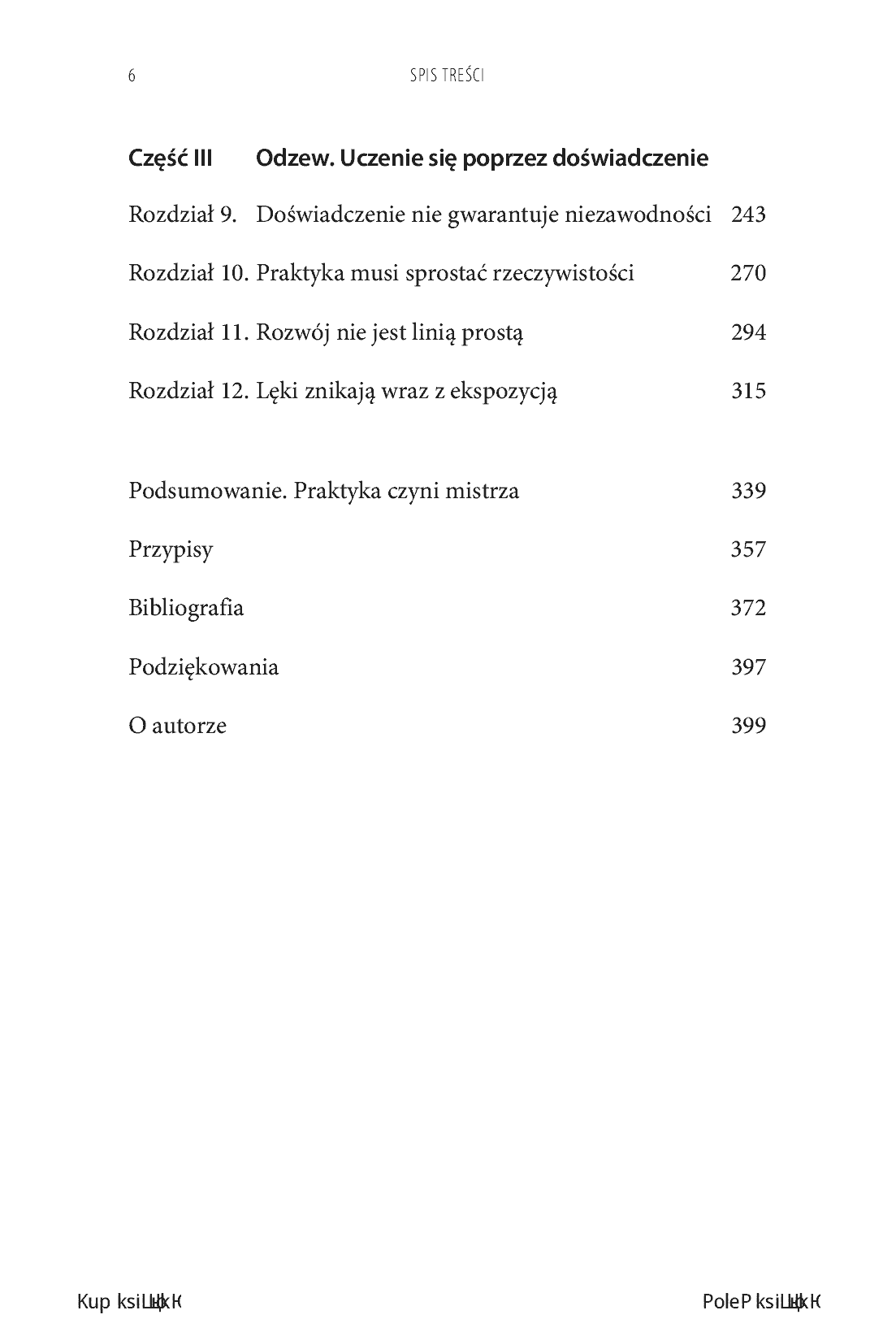 Fragment „Doskonal się w każdej dziedzinie. 12 maksym mistrzostwa” — strona 4 z 30