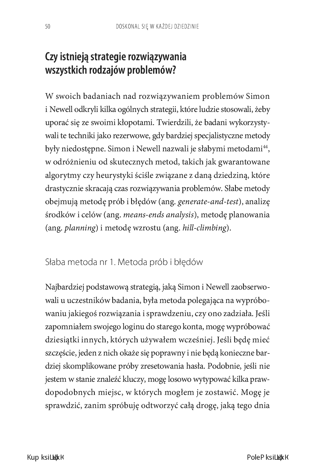 Fragment „Doskonal się w każdej dziedzinie. 12 maksym mistrzostwa” — strona 18 z 30
