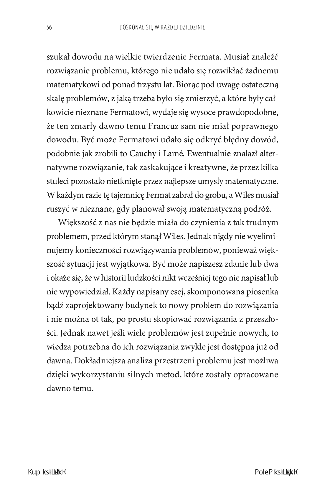 Fragment „Doskonal się w każdej dziedzinie. 12 maksym mistrzostwa” — strona 24 z 30