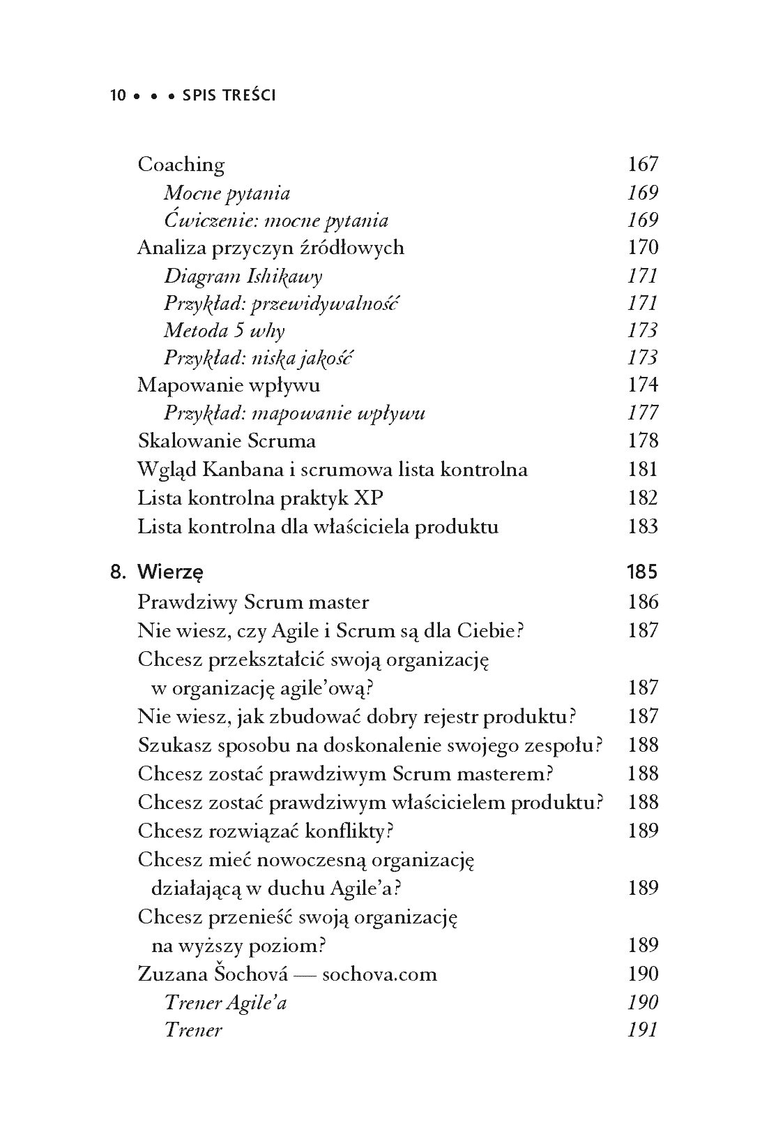 Fragment „Doskonały Scrum master. Jak budować bardziej efektywne zespoły i zarządzać zmianą” — strona 8 z 30