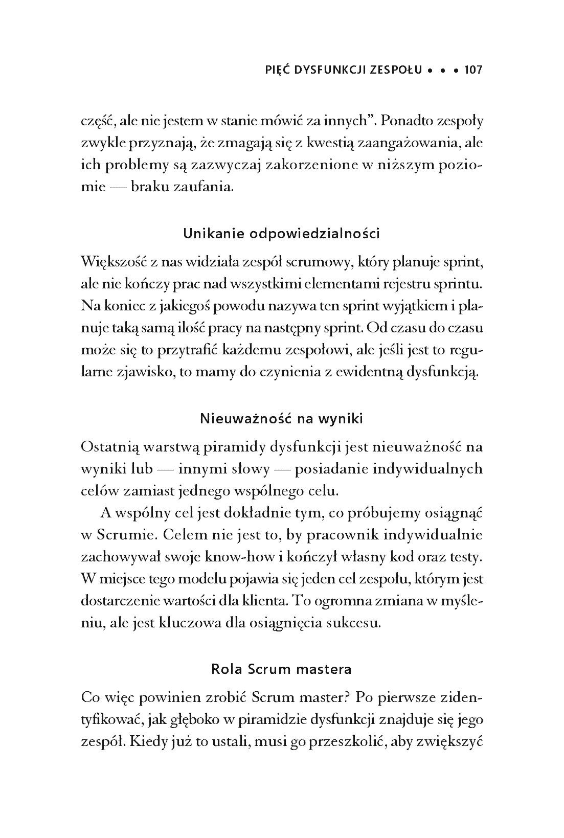 Fragment „Doskonały Scrum master. Jak budować bardziej efektywne zespoły i zarządzać zmianą” — strona 17 z 30