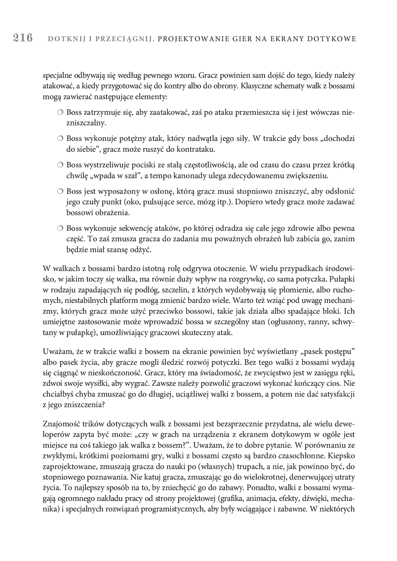Fragment „Dotknij i przeciągnij. Projektowanie gier na ekrany dotykowe” — strona 28 z 30