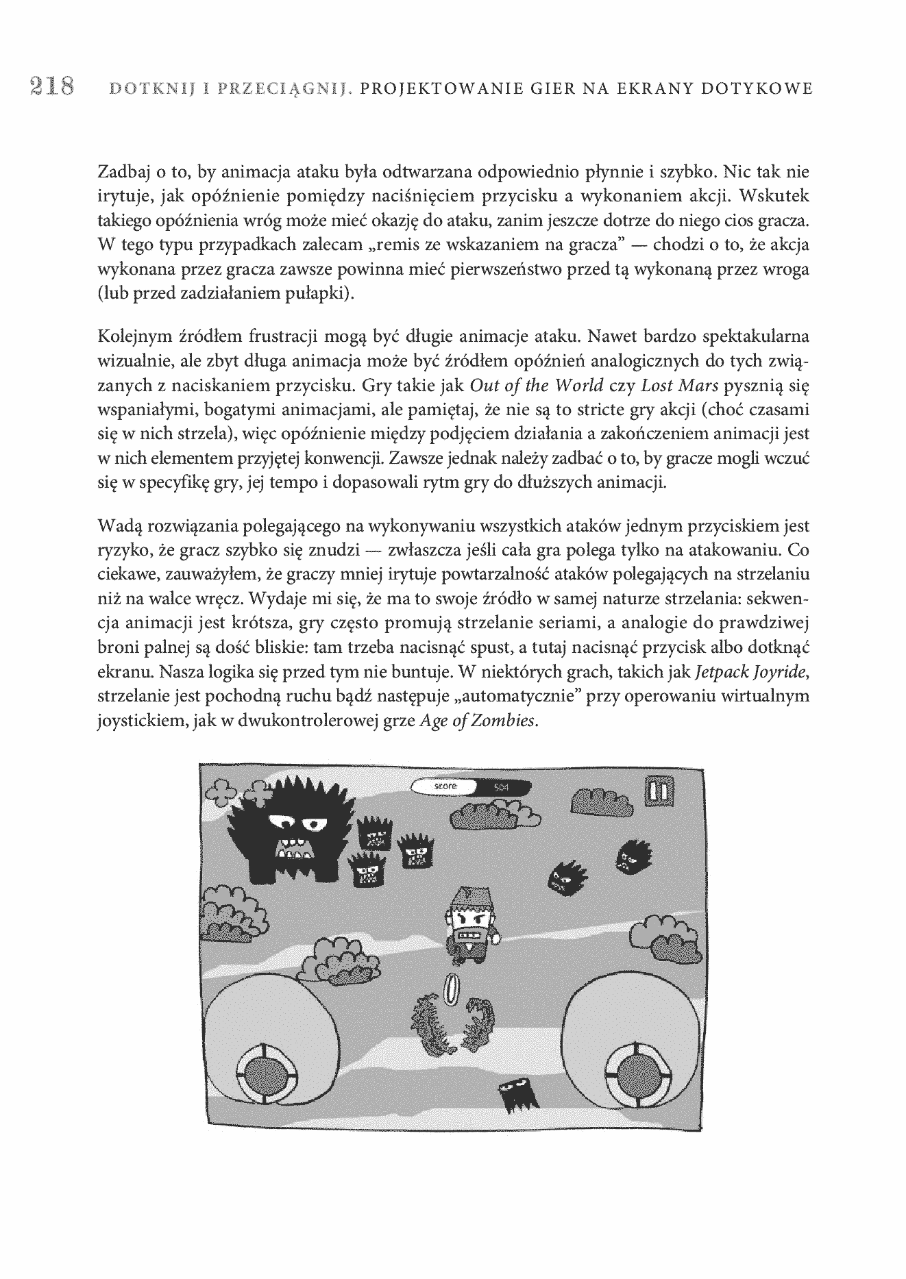 Fragment „Dotknij i przeciągnij. Projektowanie gier na ekrany dotykowe” — strona 30 z 30