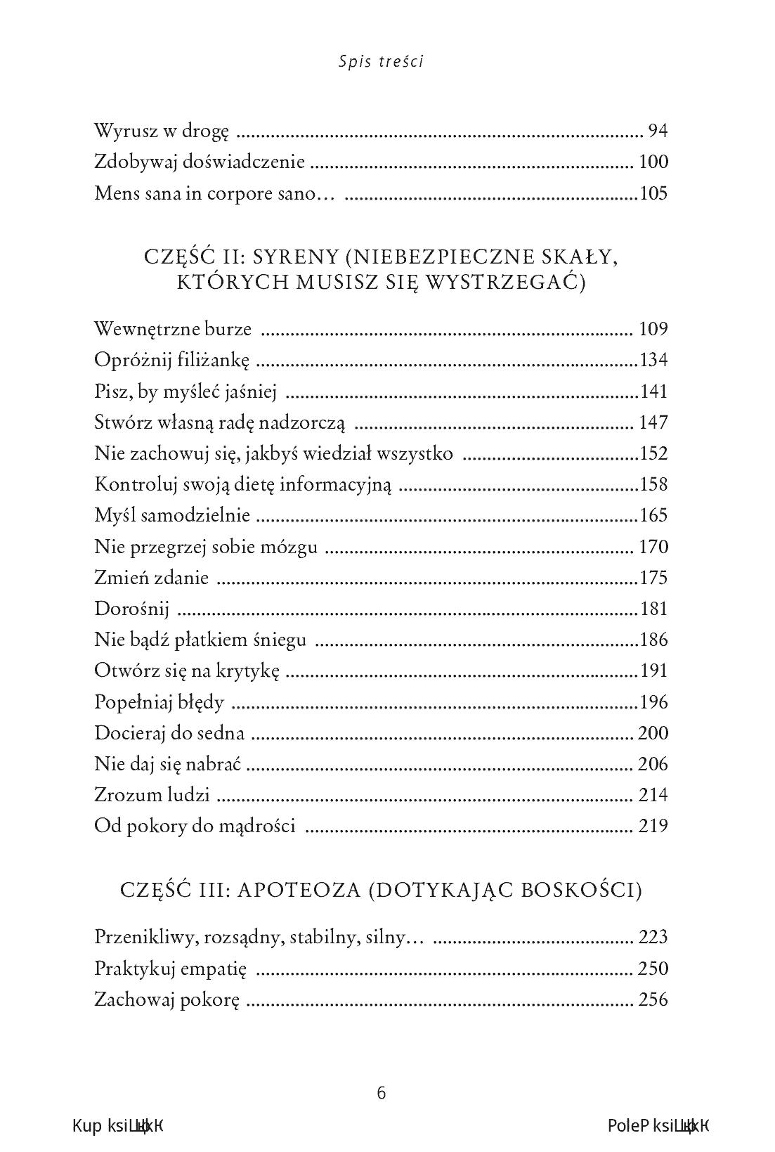 Fragment „Droga do mądrości. Nauka, dyscyplina i codzienna praktyka” — strona 4 z 26