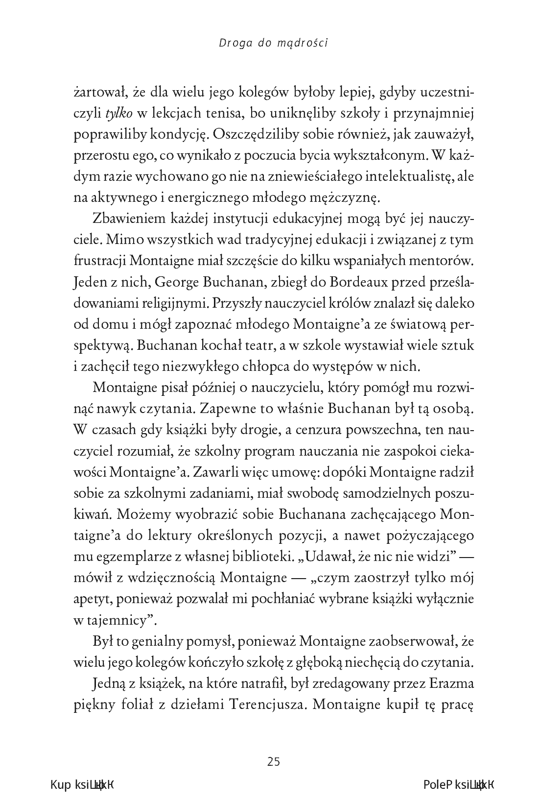 Fragment „Droga do mądrości. Nauka, dyscyplina i codzienna praktyka” — strona 11 z 26