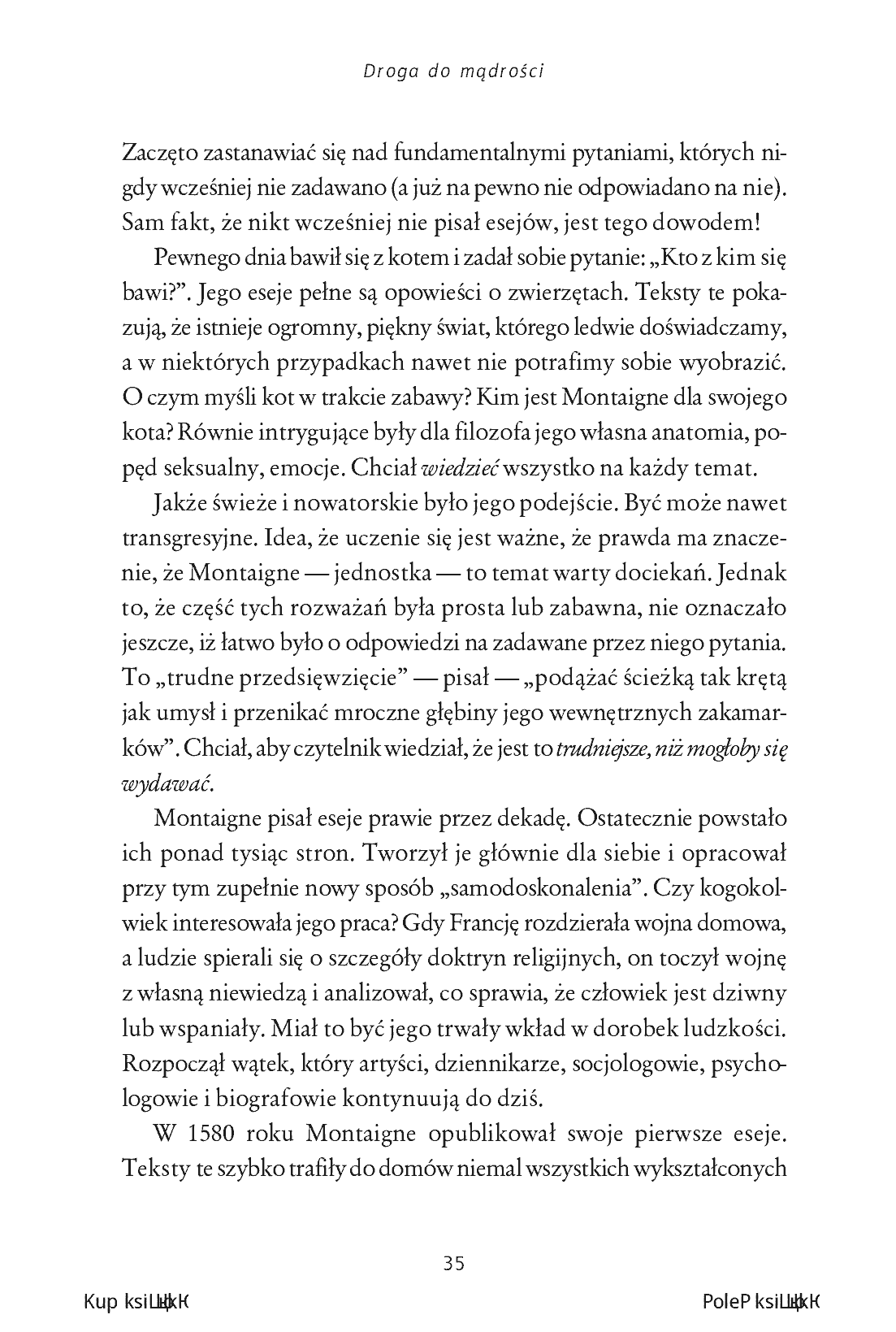 Fragment „Droga do mądrości. Nauka, dyscyplina i codzienna praktyka” — strona 21 z 26