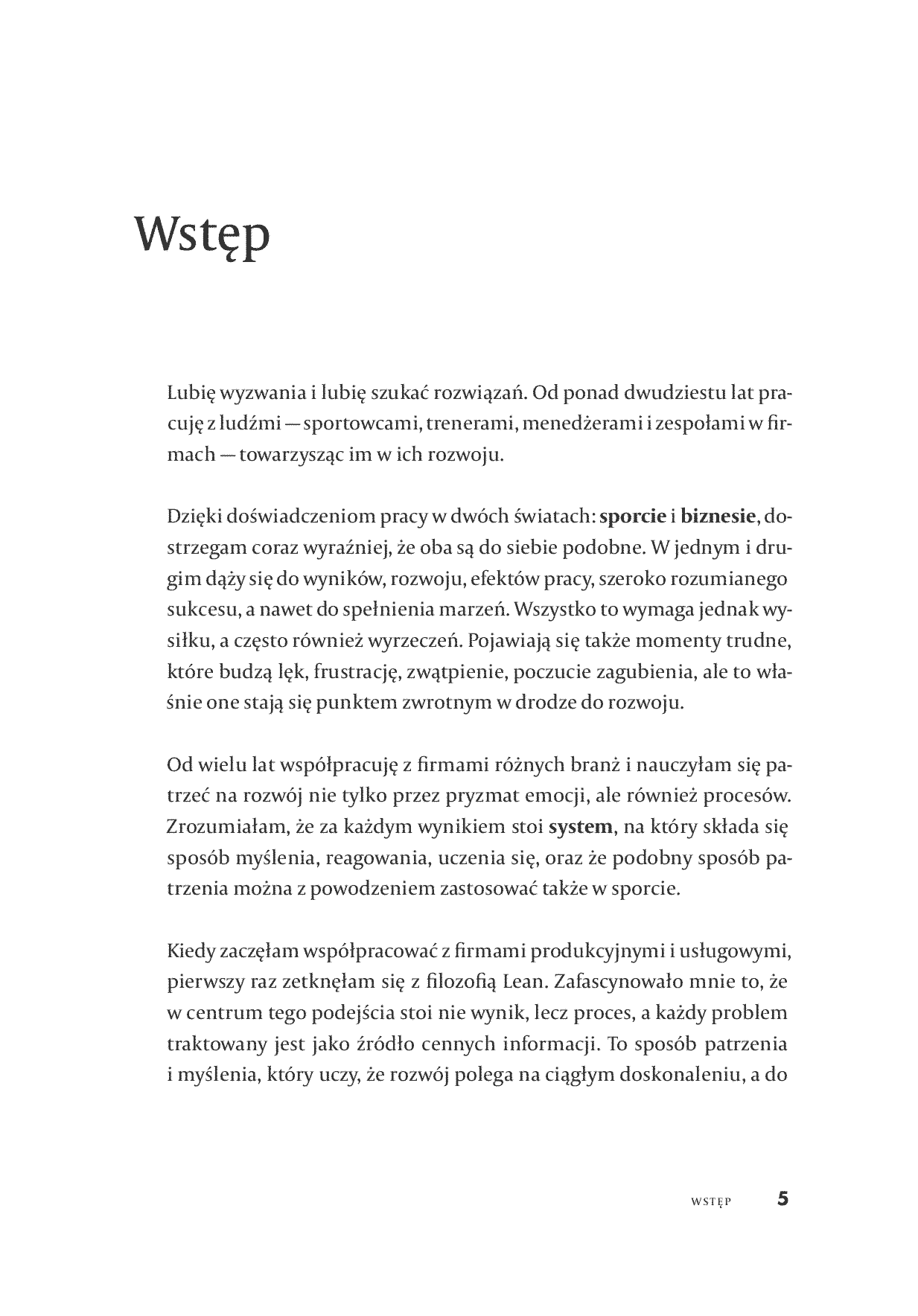 Fragment „Droga sportowca. Narzędzia do budowy świadomego procesu treningowego” — strona 5 z 30