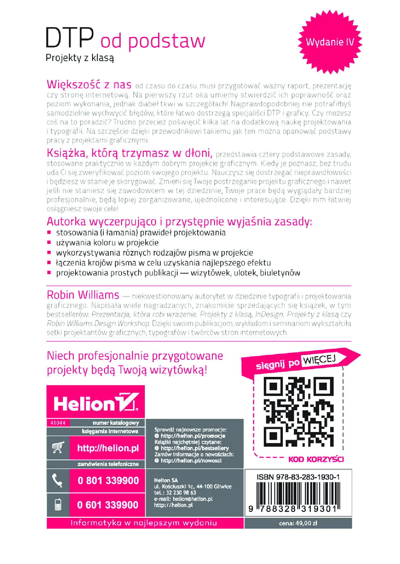 Fragment „DTP od podstaw. Projekty z klasą. Wydanie IV” — strona 16 z 16