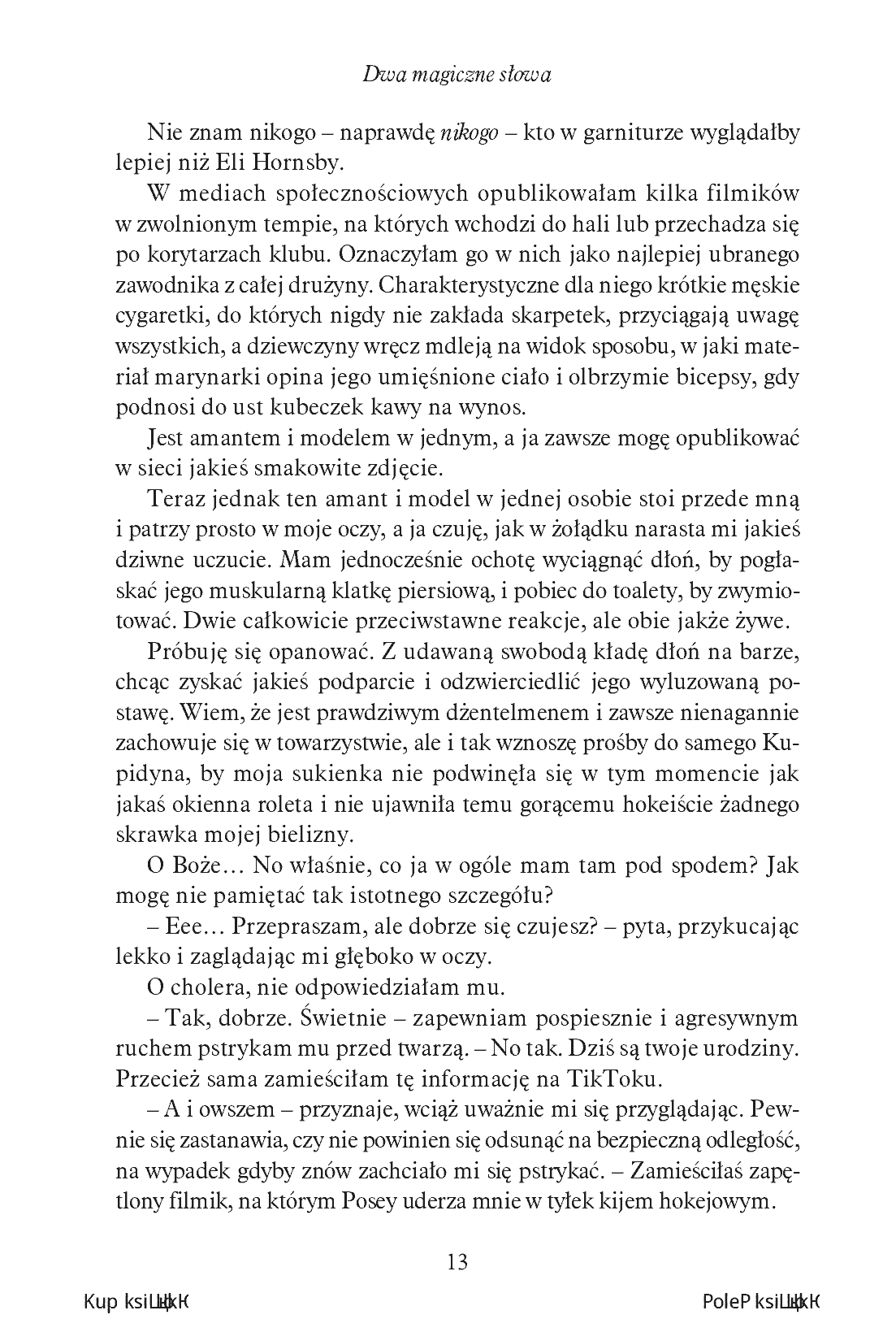 Fragment „Dwa magiczne słowa. Vancouver Agitators: miłość na lodzie #2” — strona 8 z 30