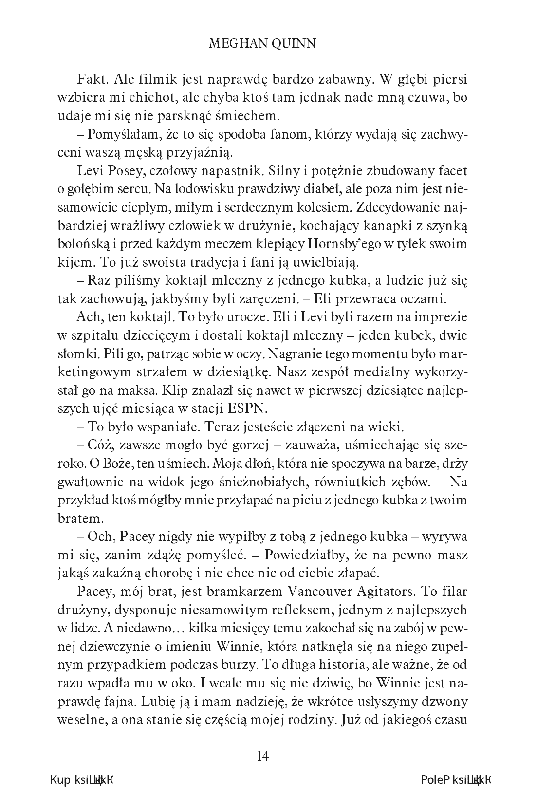 Fragment „Dwa magiczne słowa. Vancouver Agitators: miłość na lodzie #2” — strona 9 z 30