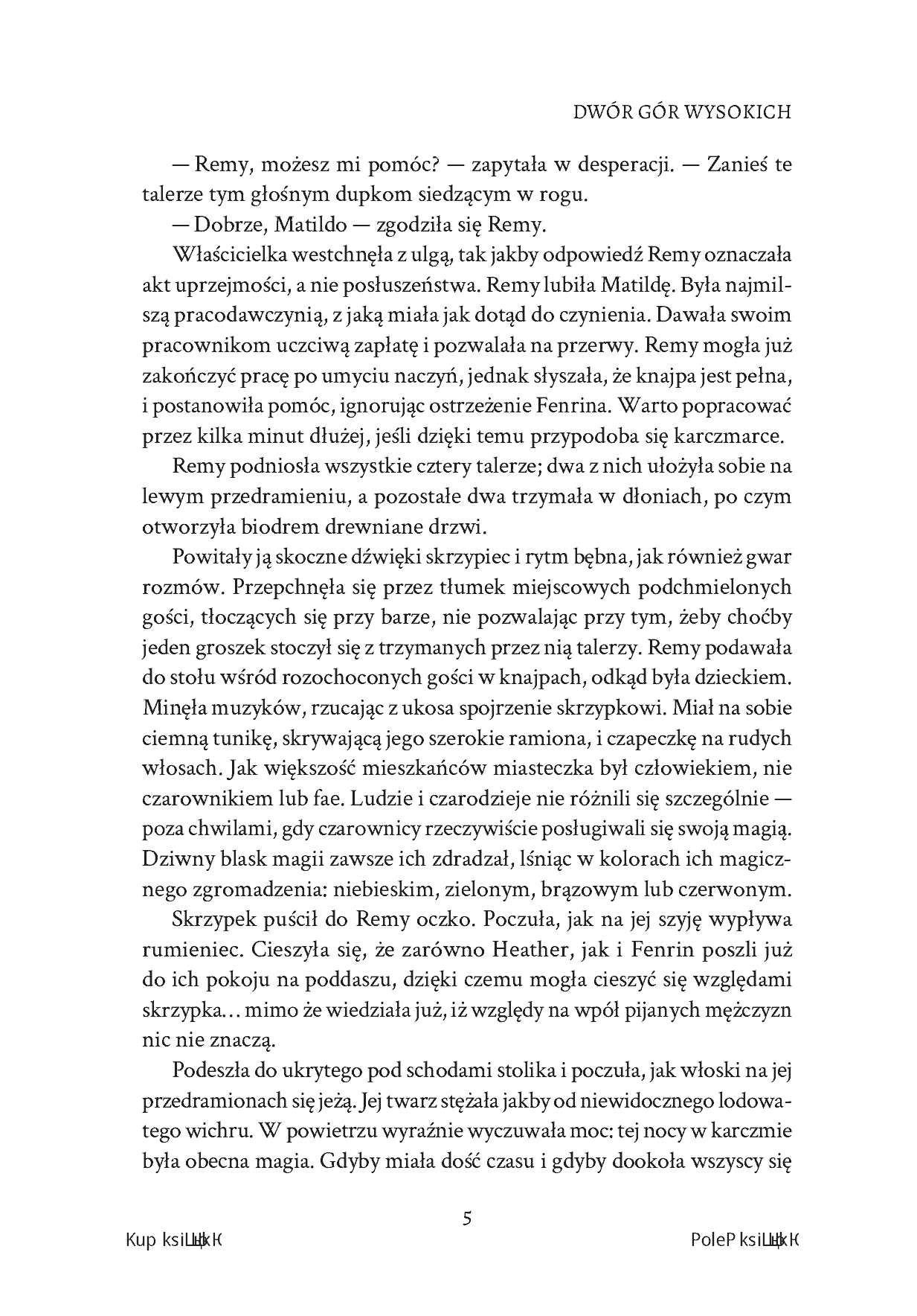 Fragment „Dwór Gór Wysokich. Królestwa Okrith #1” — strona 7 z 26