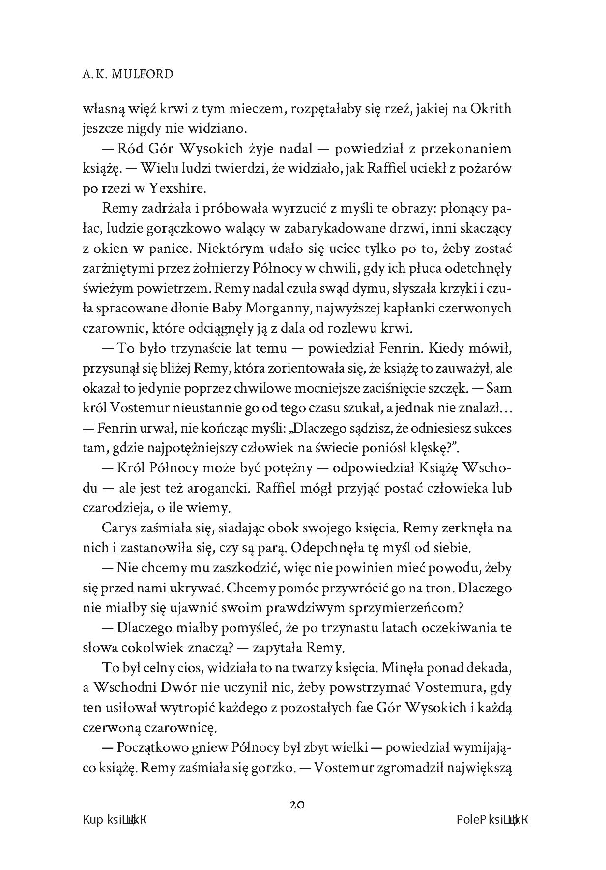 Fragment „Dwór Gór Wysokich. Królestwa Okrith #1” — strona 22 z 26