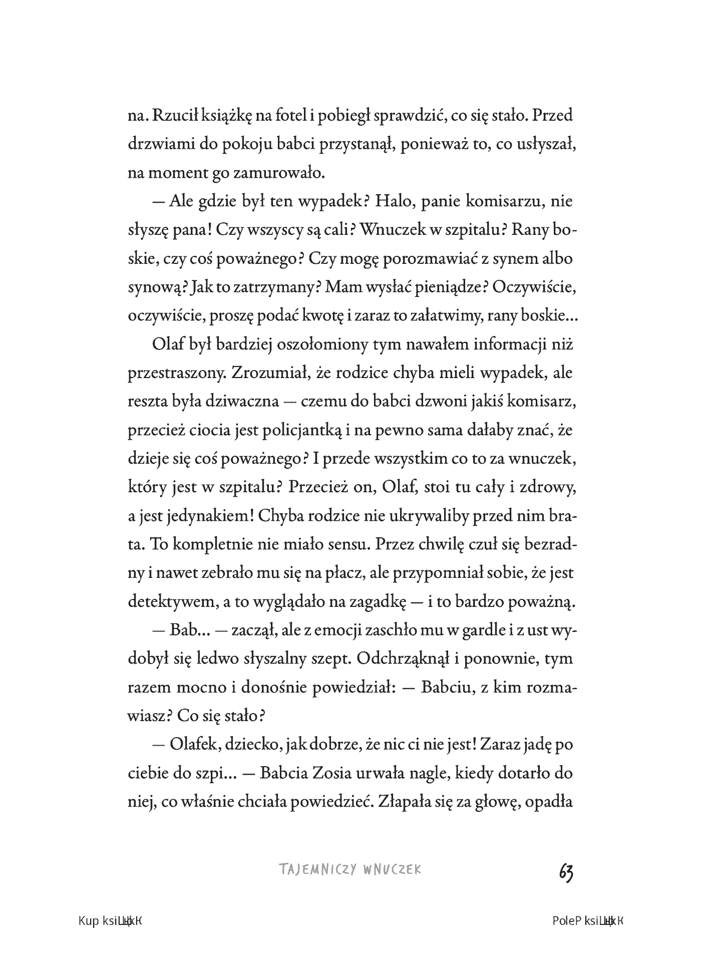 Fragment „Młodzi detektywi w akcji. Zagadki (prawie) kryminalne” — strona 11 z 20