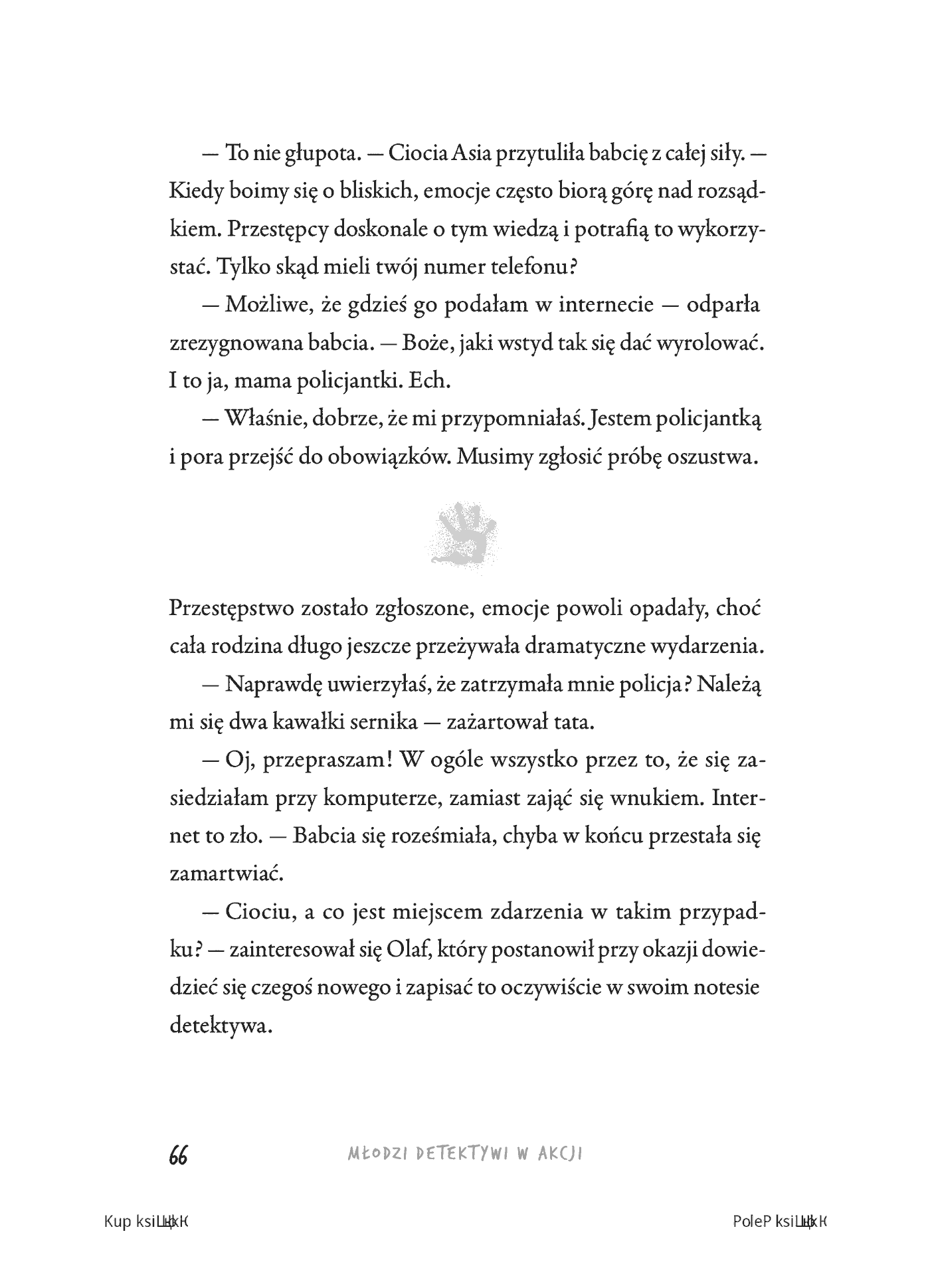 Fragment „Młodzi detektywi w akcji. Zagadki (prawie) kryminalne” — strona 14 z 20