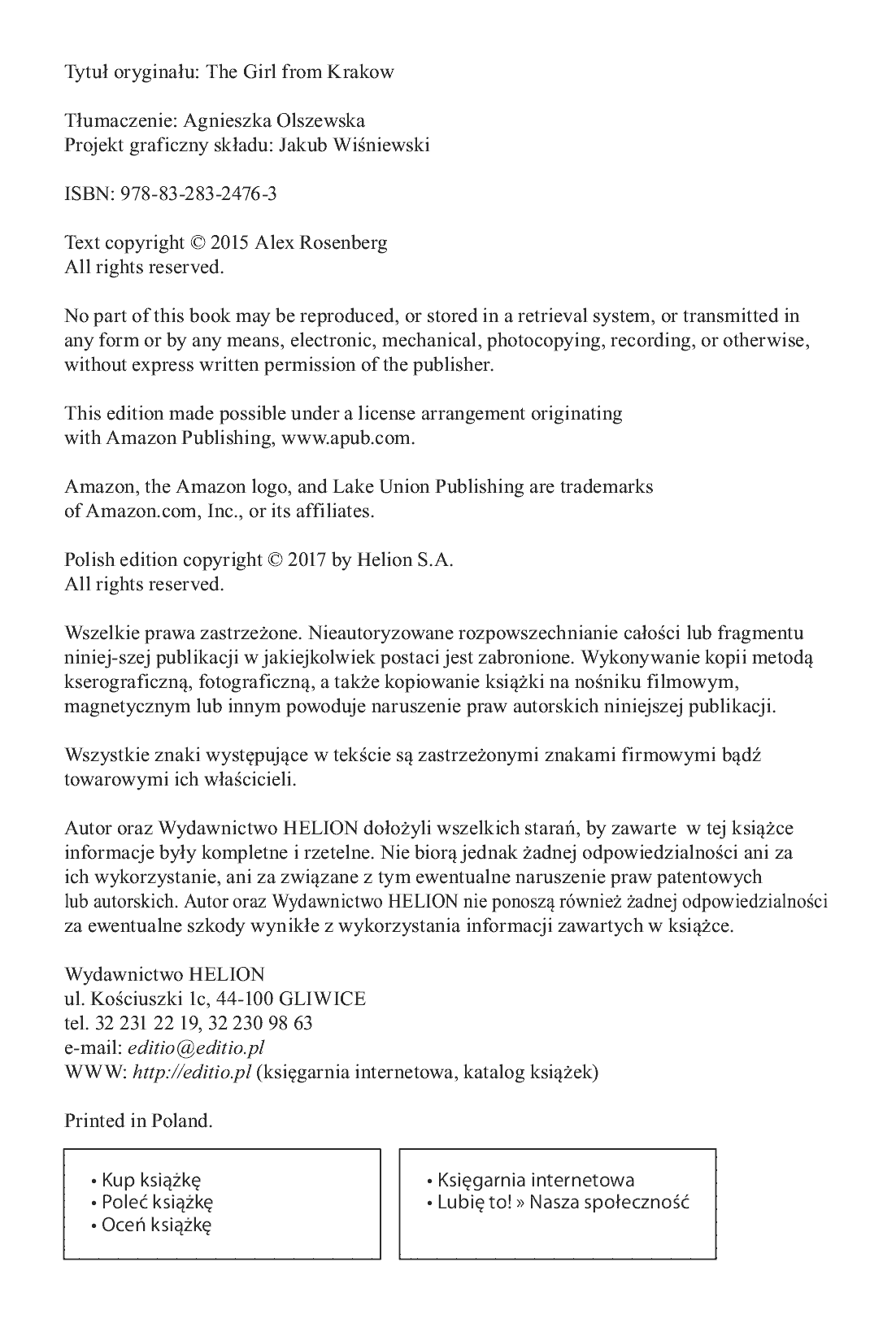 Fragment „Dziewczyna z Krakowa” — strona 2 z 10