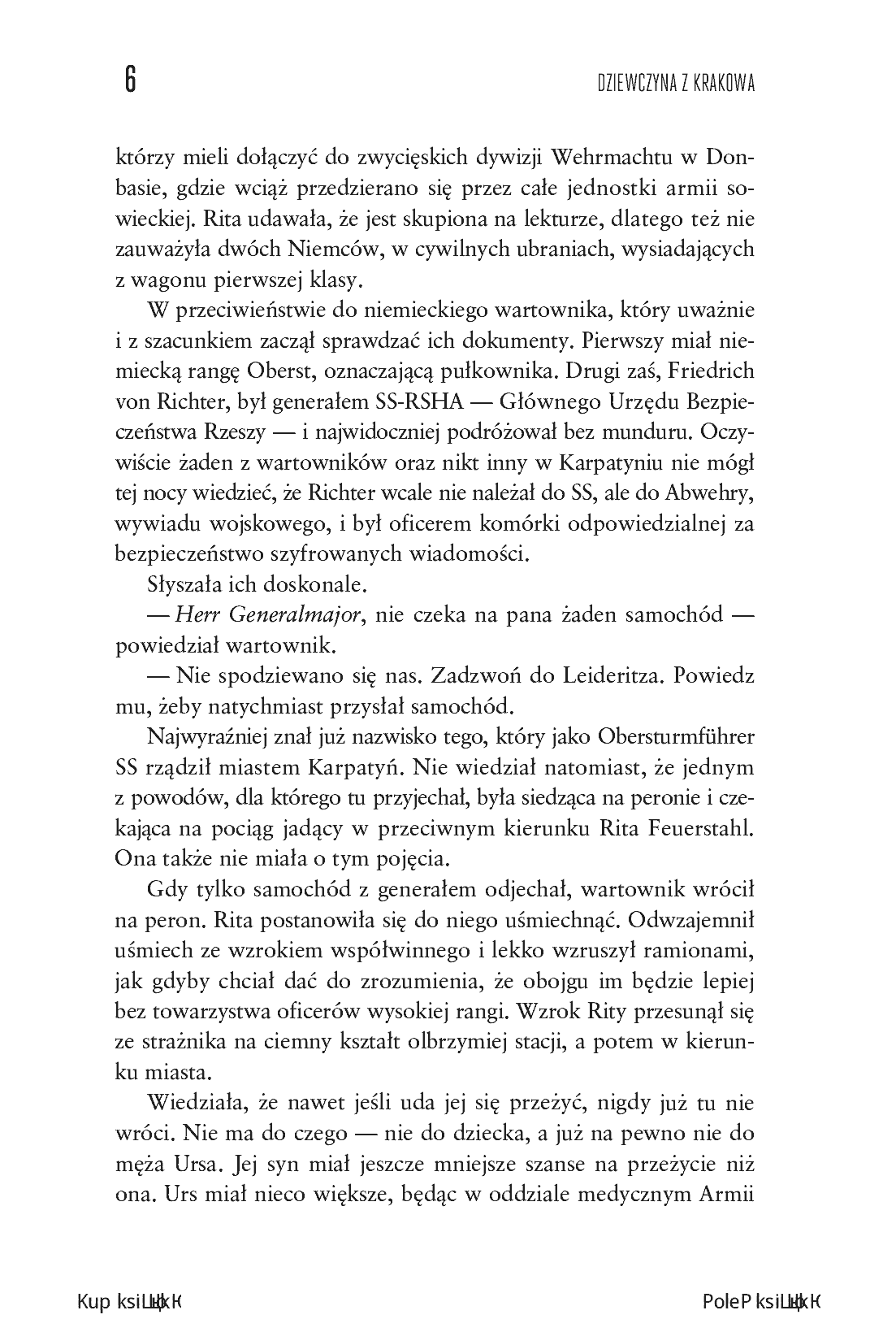 Fragment „Dziewczyna z Krakowa” — strona 6 z 10