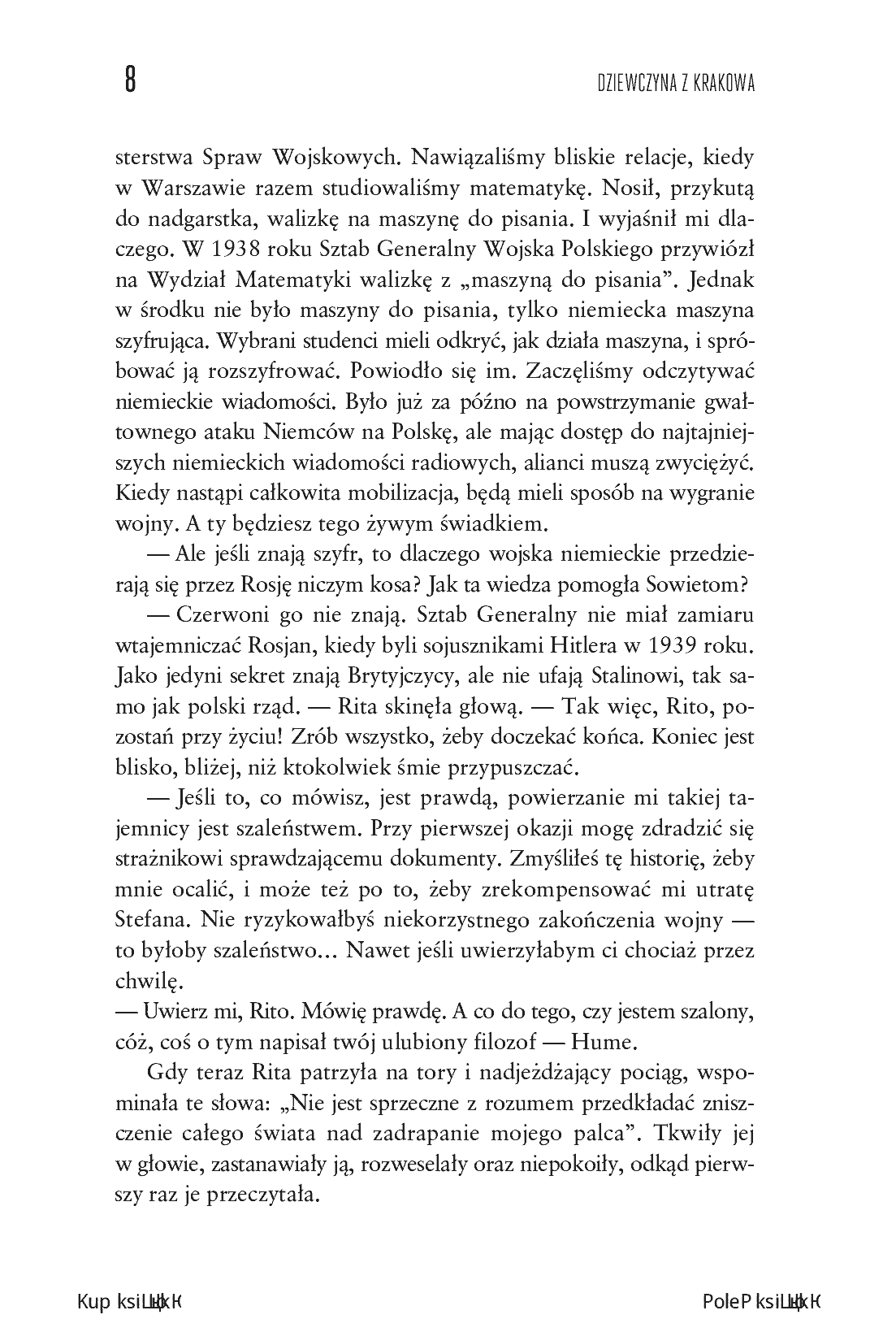 Fragment „Dziewczyna z Krakowa” — strona 8 z 10