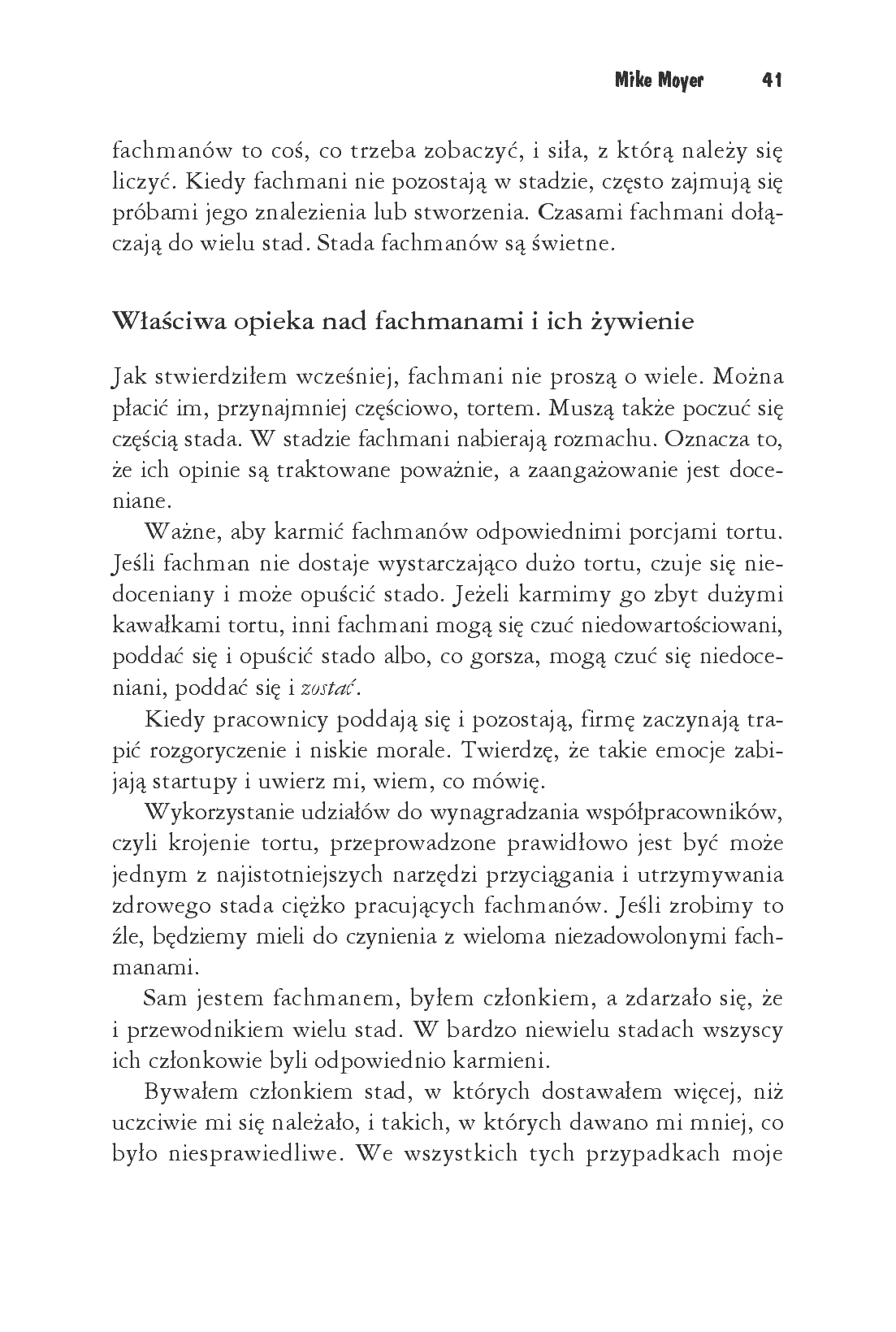 Fragment „Dzielenie tortu. Jak rozdysponować udziały w bezkosztowym start-upie” — strona 19 z 30