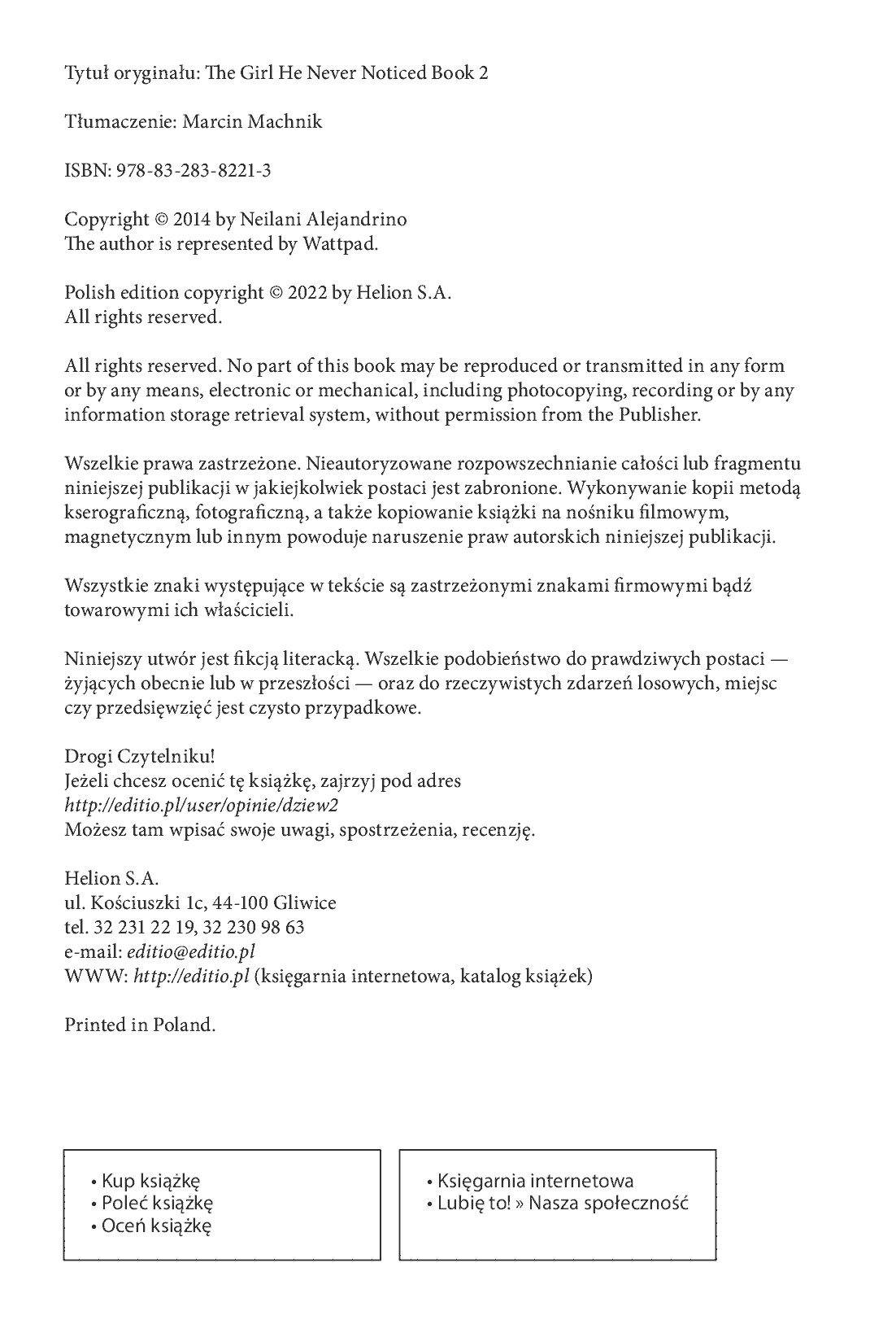 Fragment „Dziewczyna, której nie zauważał #2” — strona 2 z 14