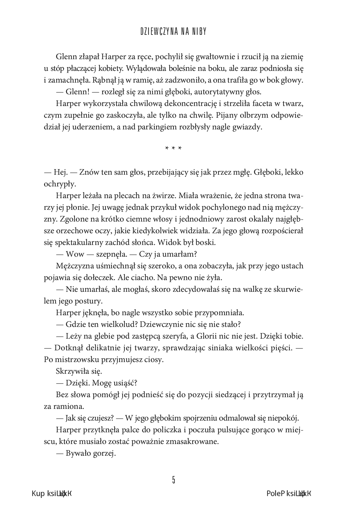 Fragment „Dziewczyna na niby. Miasteczko Benevolence” — strona 5 z 24