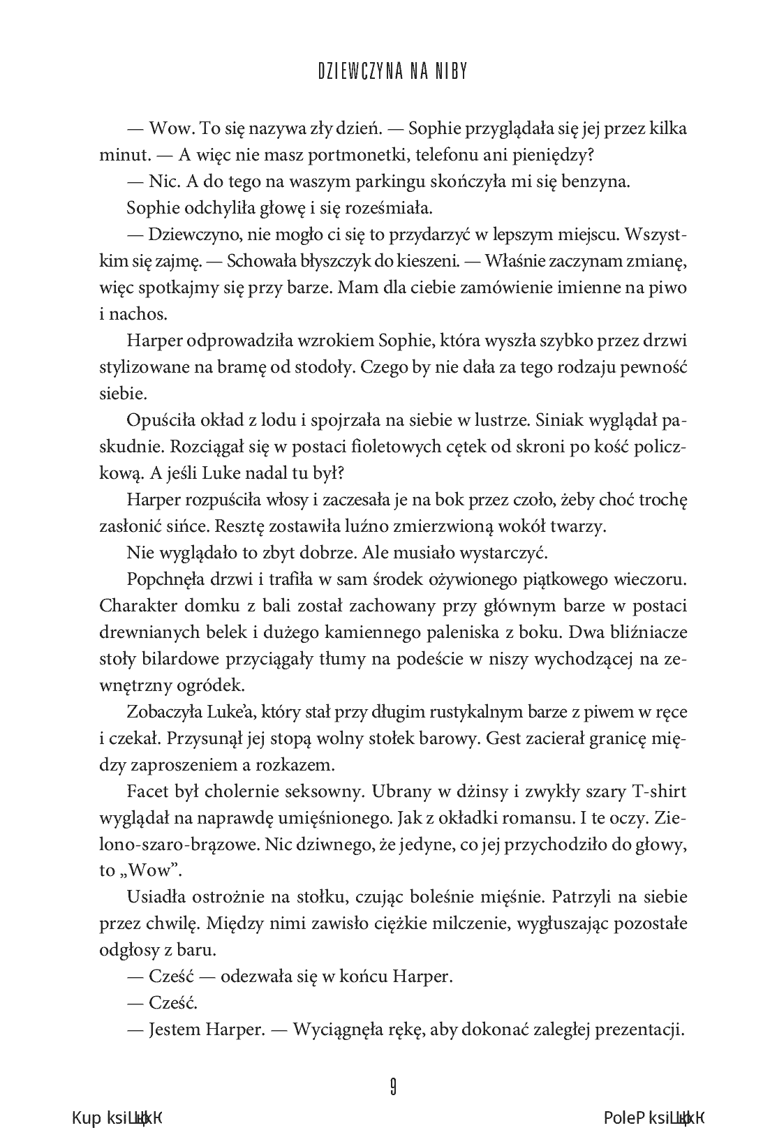 Fragment „Dziewczyna na niby. Miasteczko Benevolence” — strona 9 z 24
