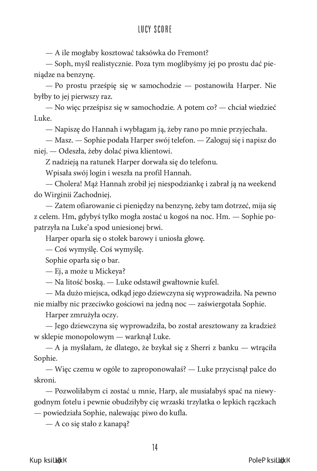 Fragment „Dziewczyna na niby. Miasteczko Benevolence” — strona 14 z 24