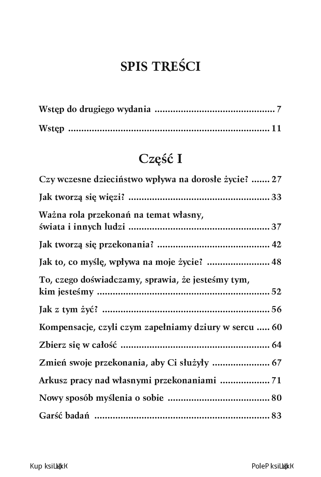 Fragment „Dzieciństwo do poprawki. Uwolnij się od cienia rodziców, energetycznych wampirów. Wydanie II, uzupełnione” — strona 3 z 24