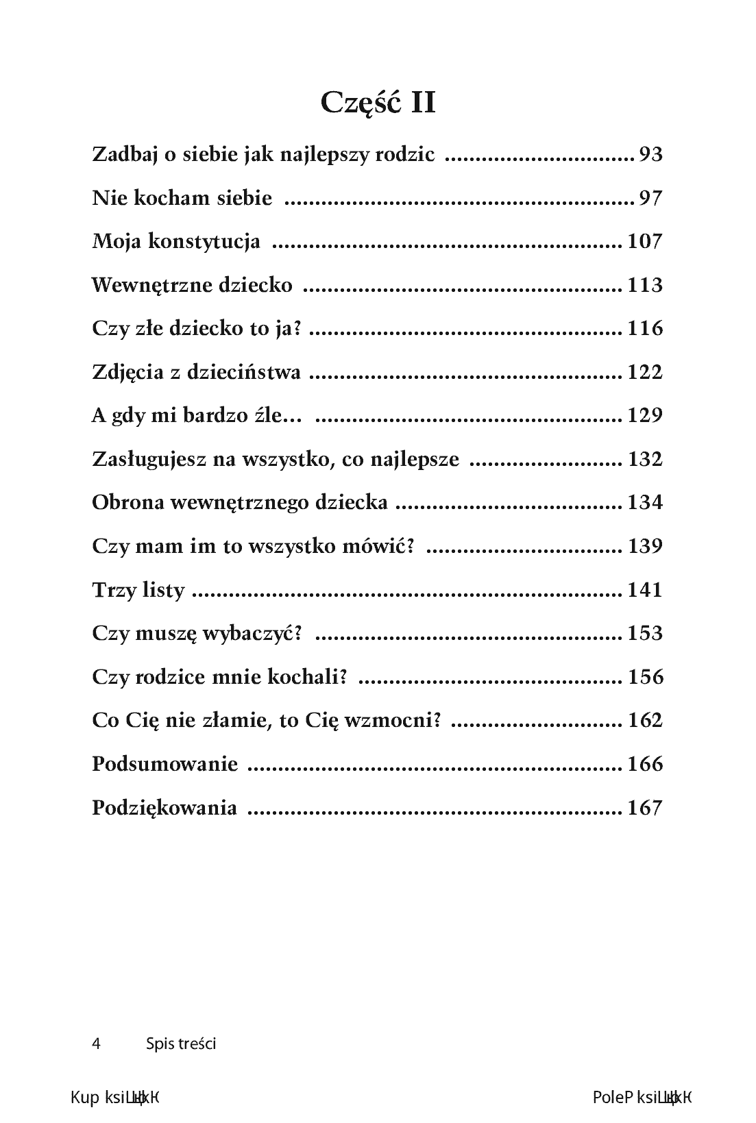 Fragment „Dzieciństwo do poprawki. Uwolnij się od cienia rodziców, energetycznych wampirów. Wydanie II, uzupełnione” — strona 4 z 24