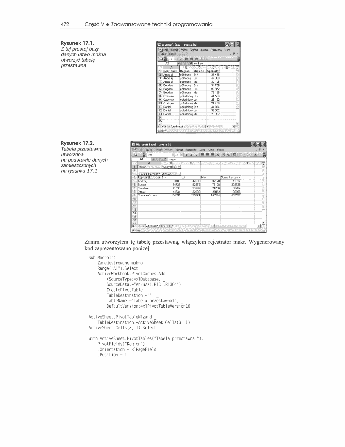 Fragment „Excel 2003 PL. Programowanie w VBA. Vademecum profesjonalisty” — strona 19 z 30