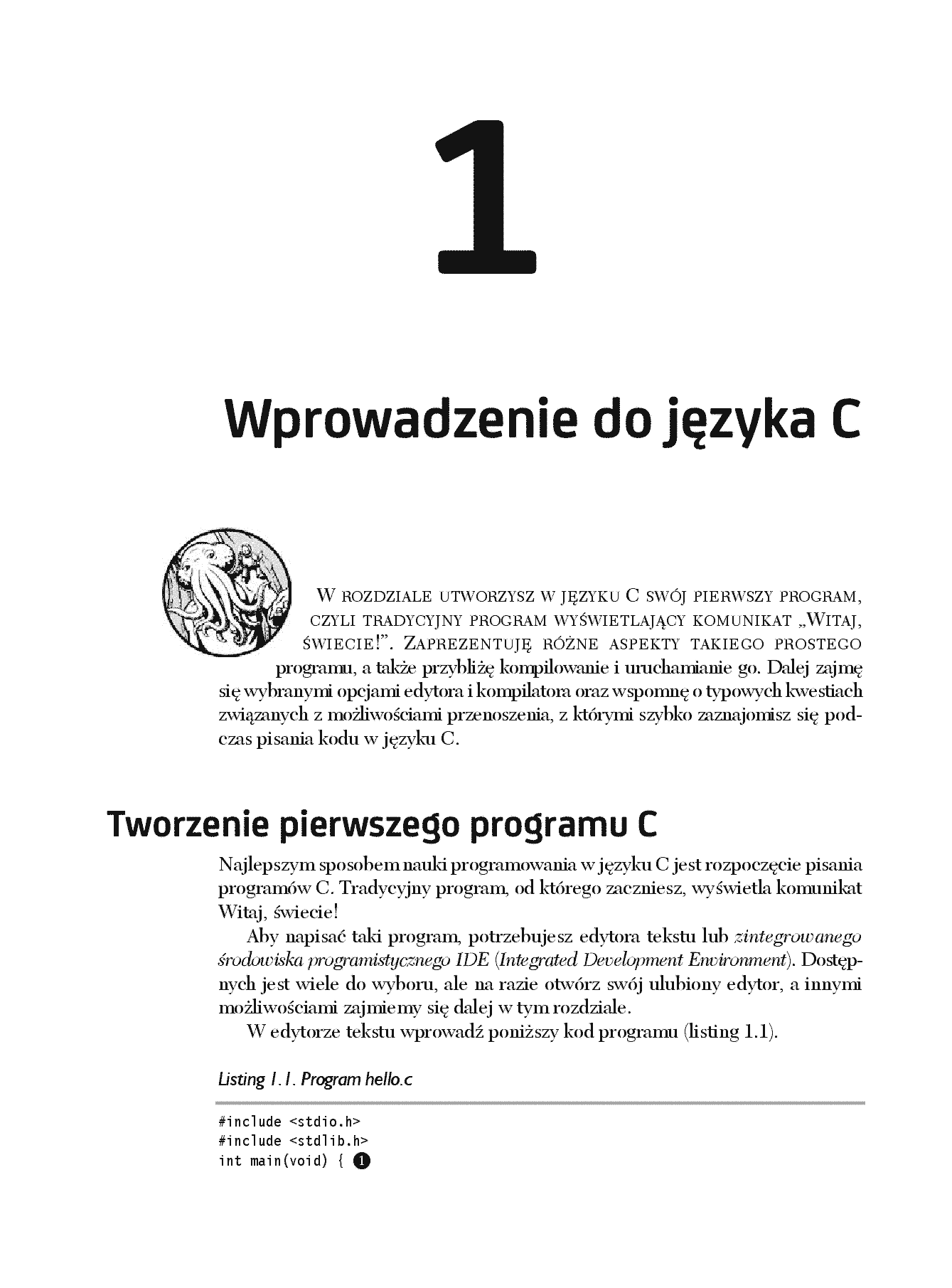 Fragment „Efektywny C. Wprowadzenie do profesjonalnego programowania” — strona 9 z 24