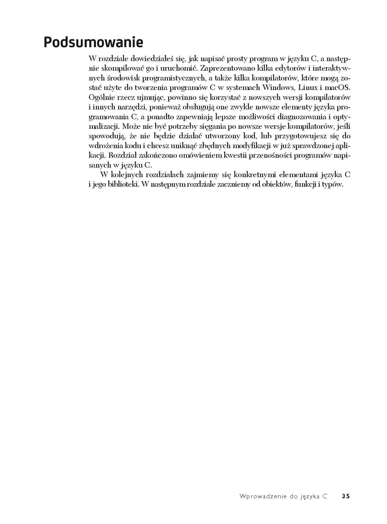 Fragment „Efektywny C. Wprowadzenie do profesjonalnego programowania” — strona 21 z 24