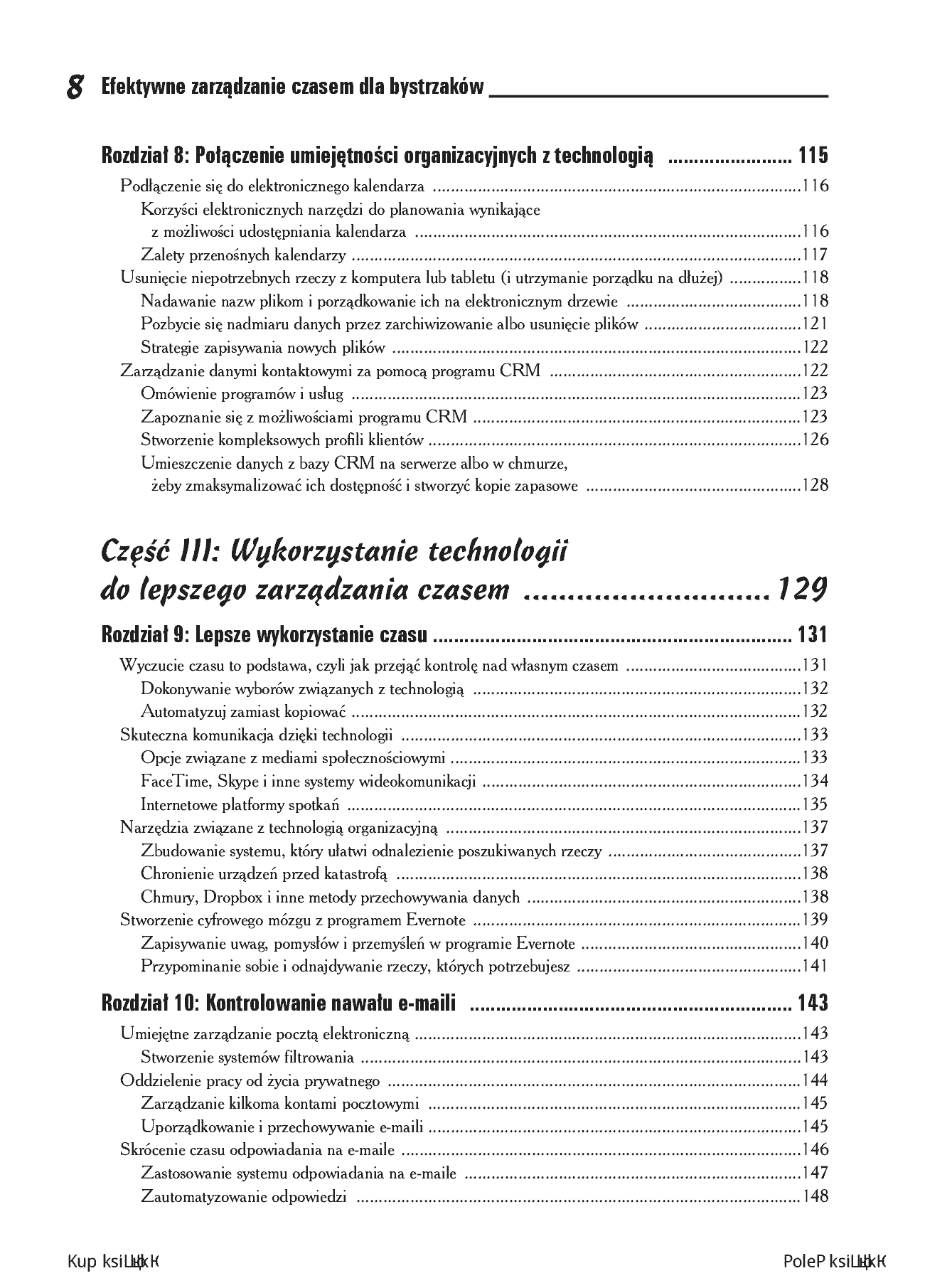 Fragment „Efektywne zarządzanie czasem dla bystrzaków. Wydanie II” — strona 6 z 30