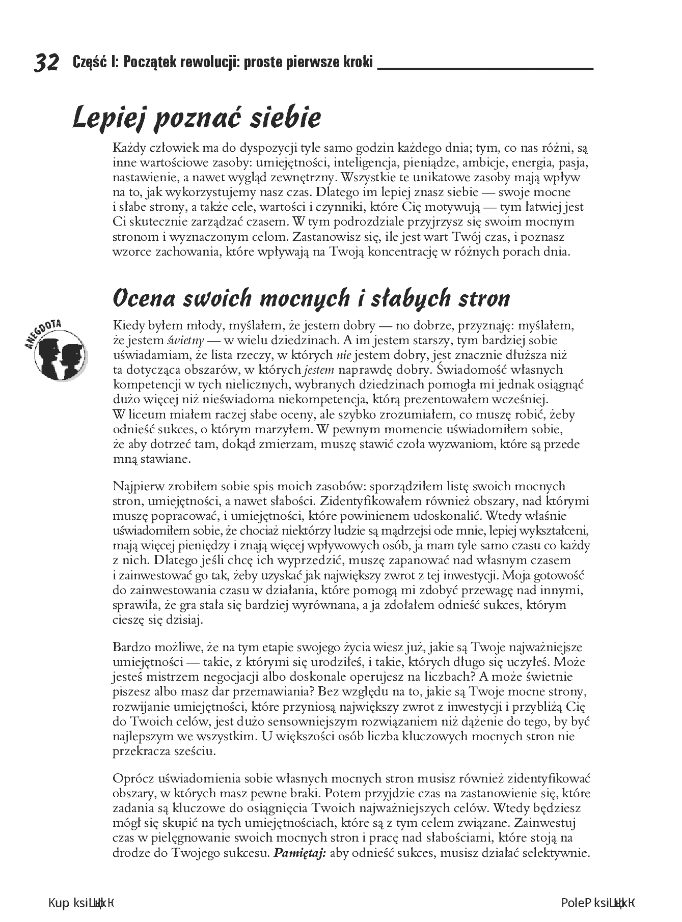 Fragment „Efektywne zarządzanie czasem dla bystrzaków. Wydanie II” — strona 14 z 30