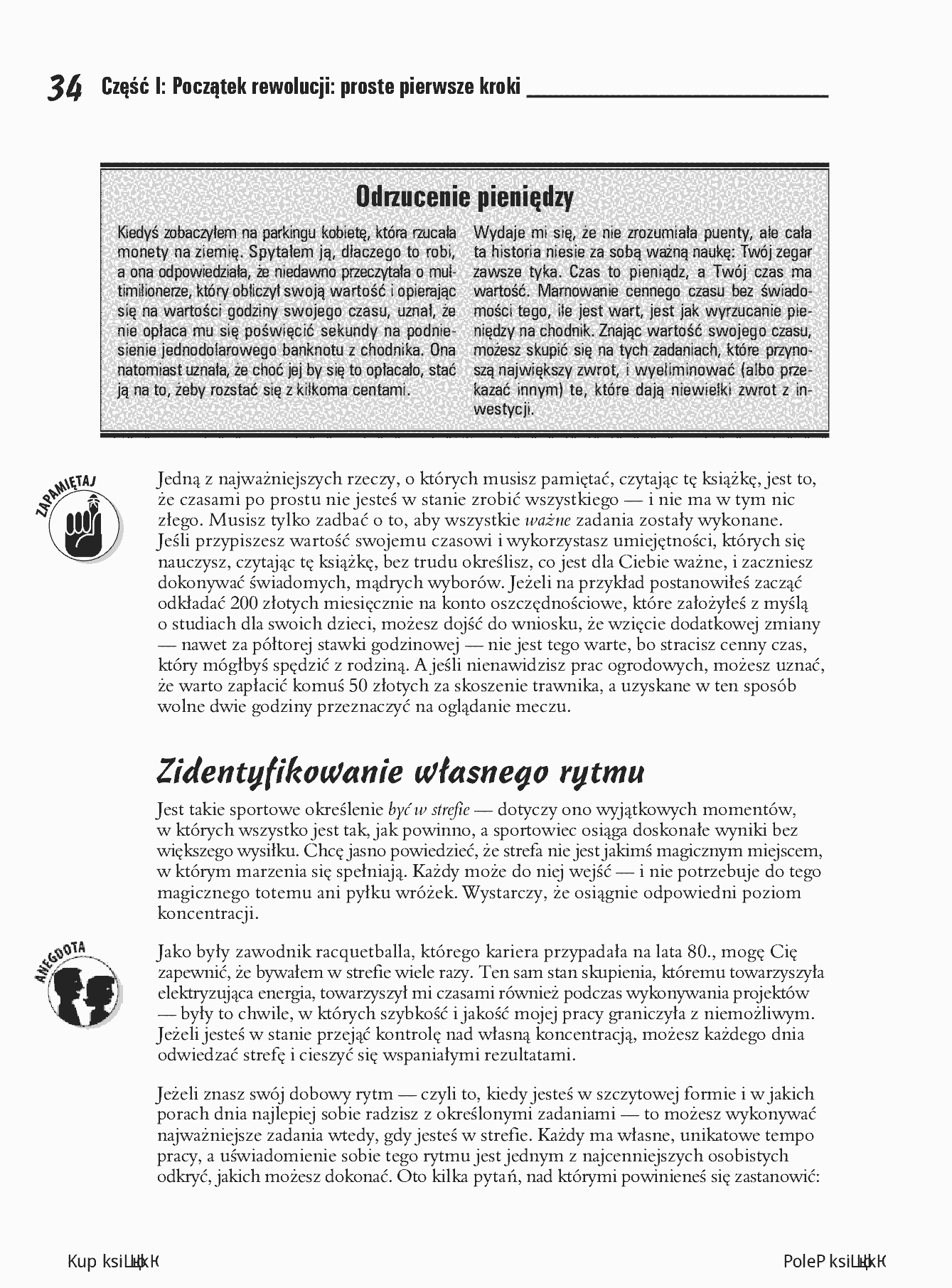 Fragment „Efektywne zarządzanie czasem dla bystrzaków. Wydanie II” — strona 16 z 30