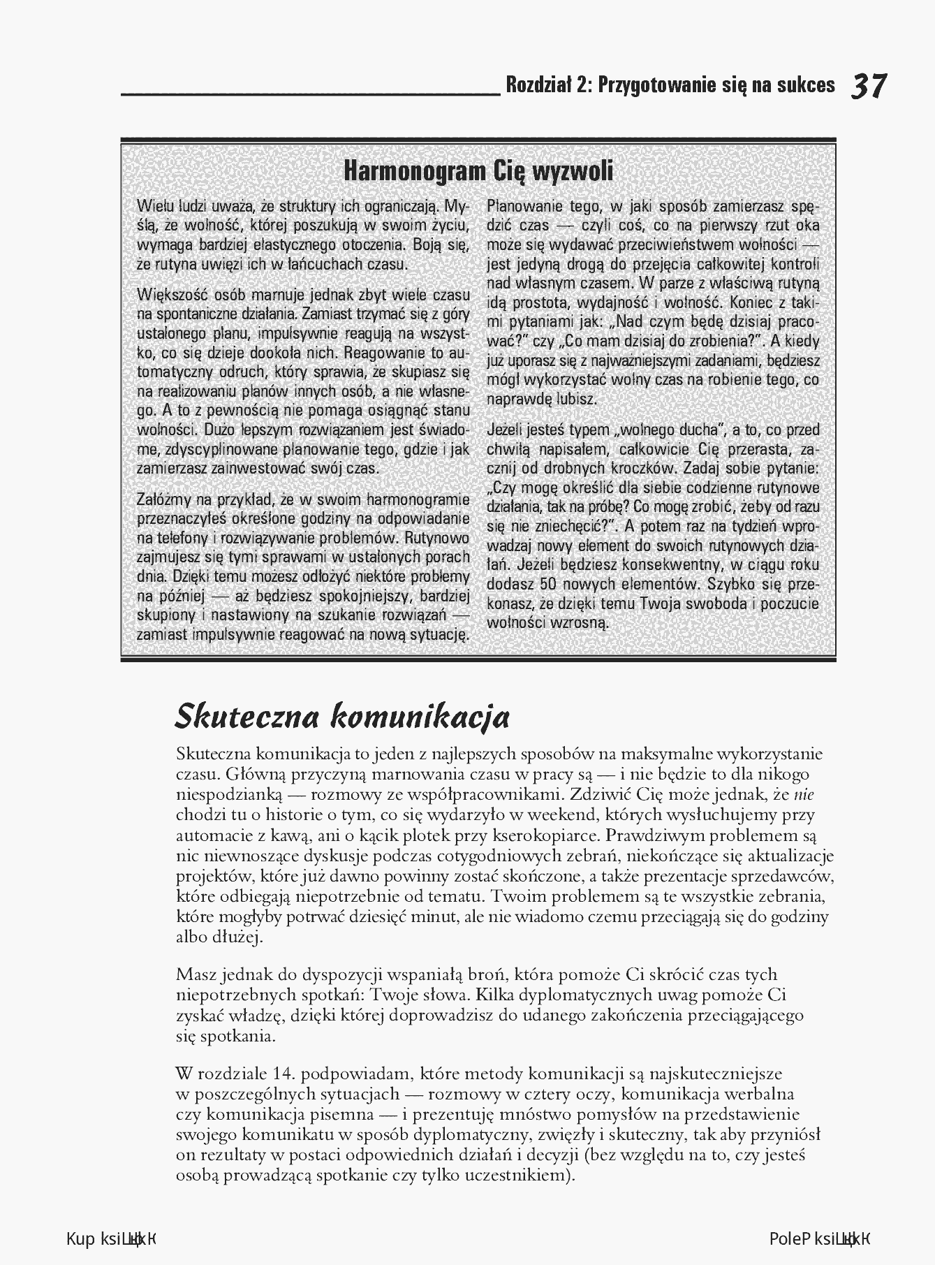Fragment „Efektywne zarządzanie czasem dla bystrzaków. Wydanie II” — strona 19 z 30