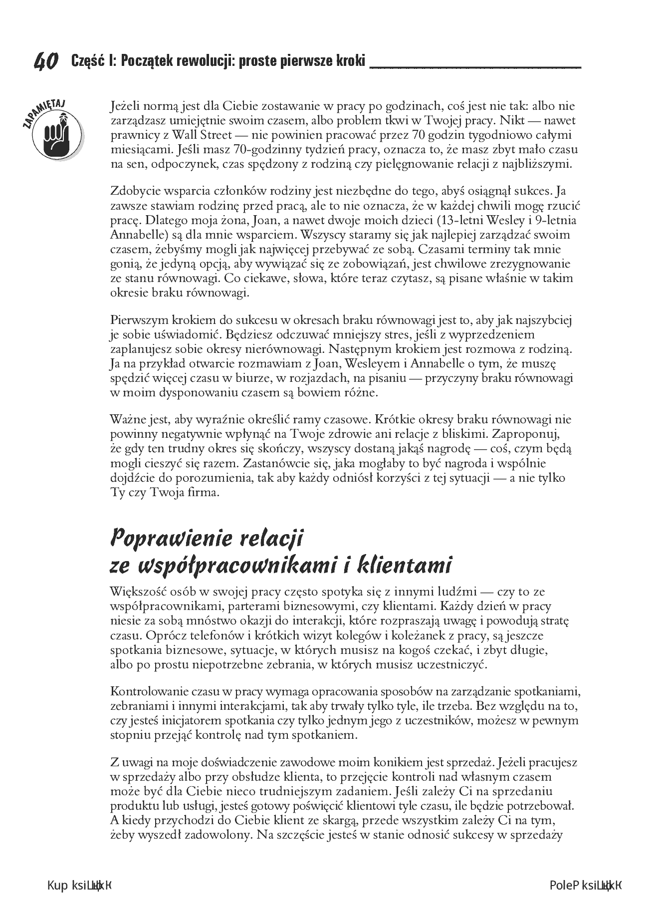 Fragment „Efektywne zarządzanie czasem dla bystrzaków. Wydanie II” — strona 22 z 30