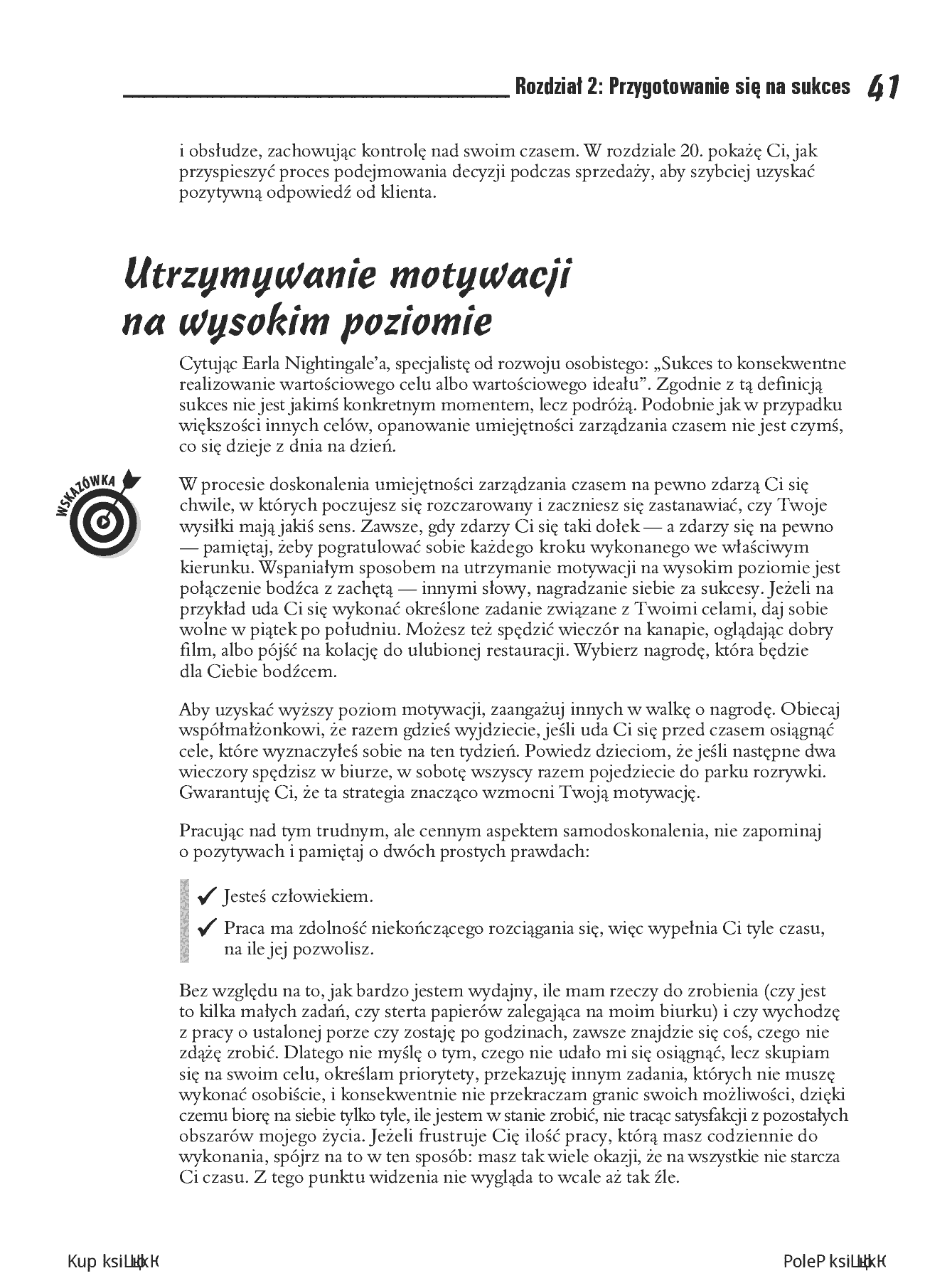 Fragment „Efektywne zarządzanie czasem dla bystrzaków. Wydanie II” — strona 23 z 30