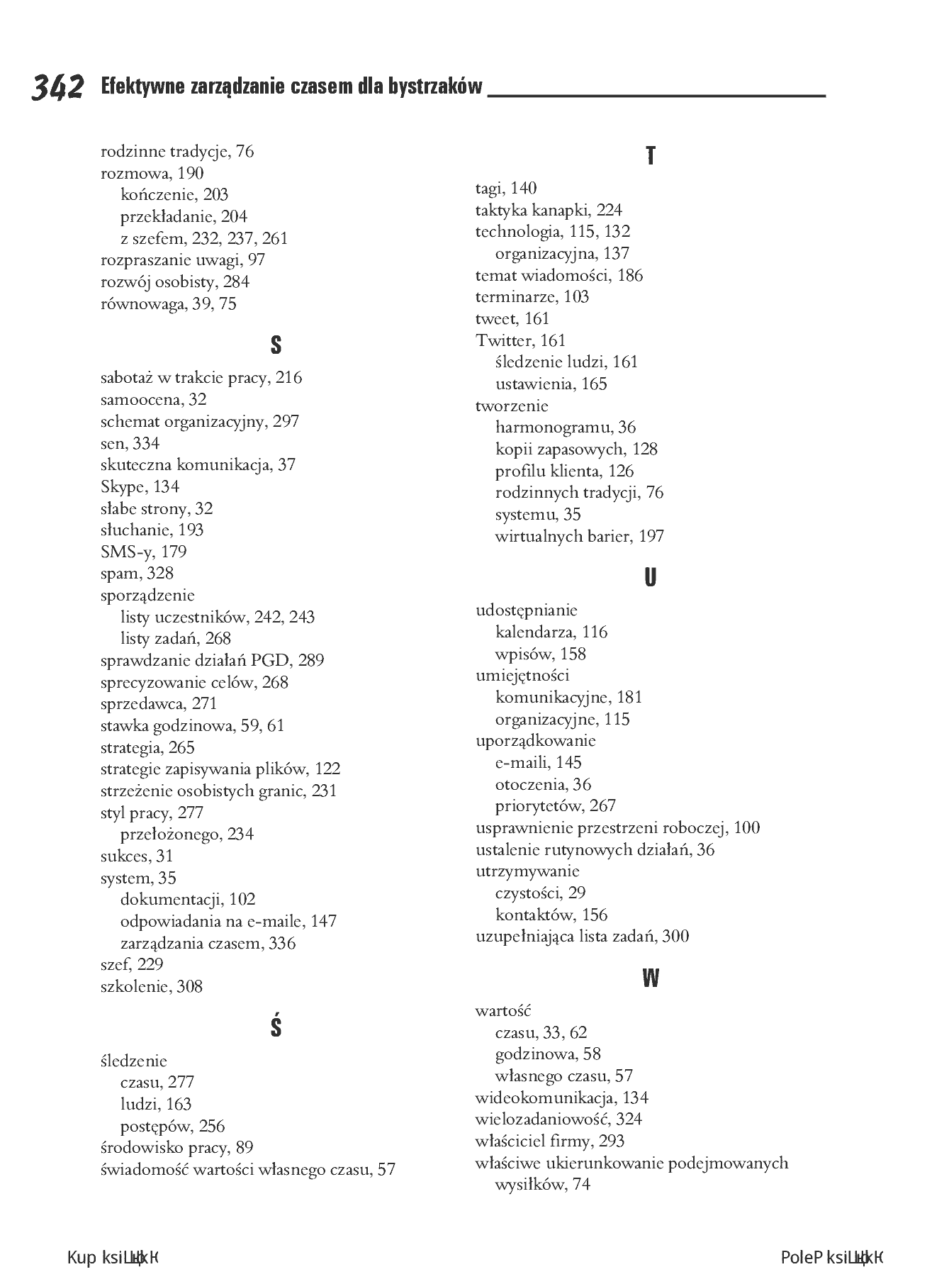 Fragment „Efektywne zarządzanie czasem dla bystrzaków. Wydanie II” — strona 28 z 30