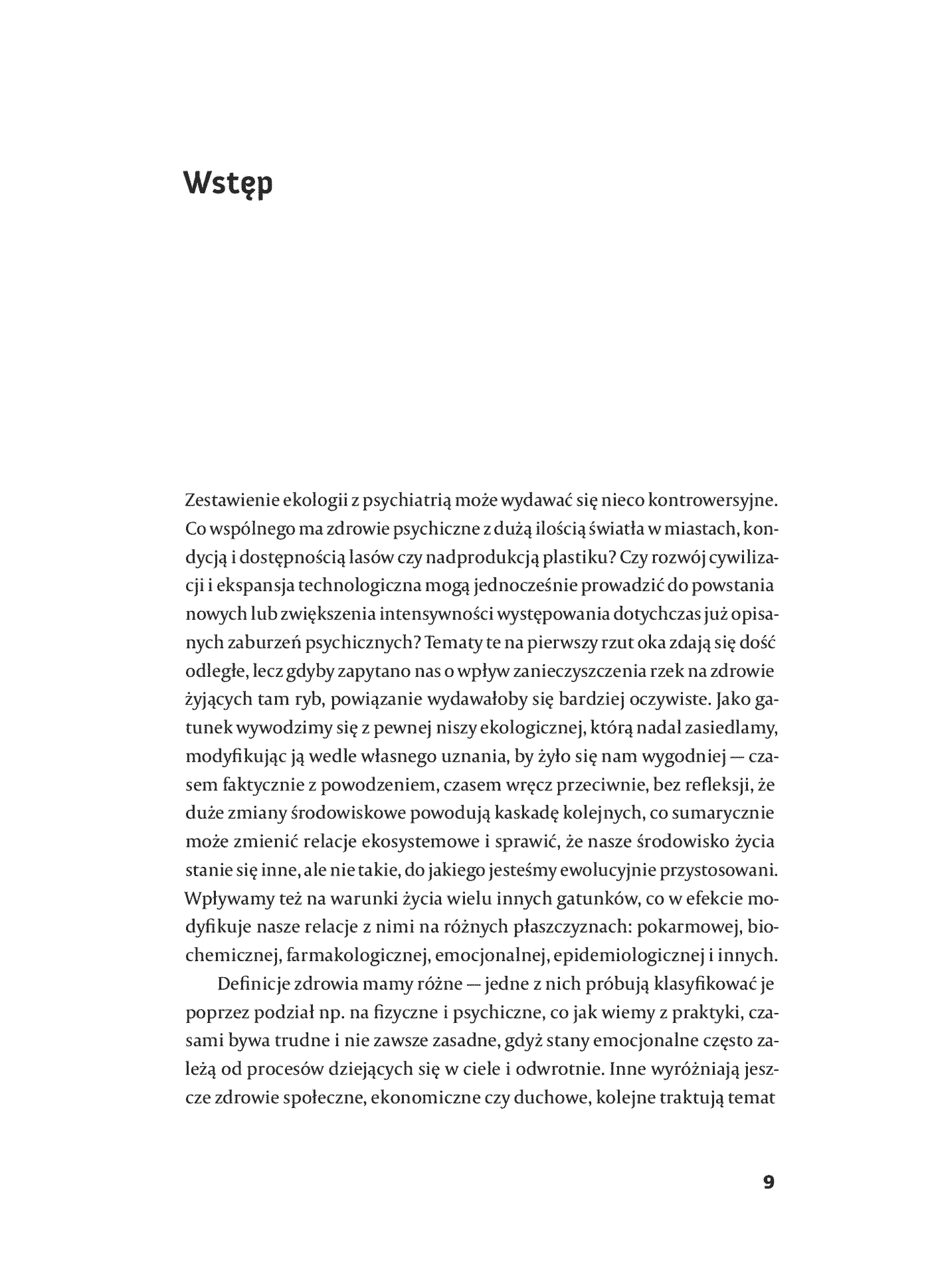 Fragment „Ekopsychiatria. Jak bliskość natury wspiera naszą psychikę” — strona 9 z 30