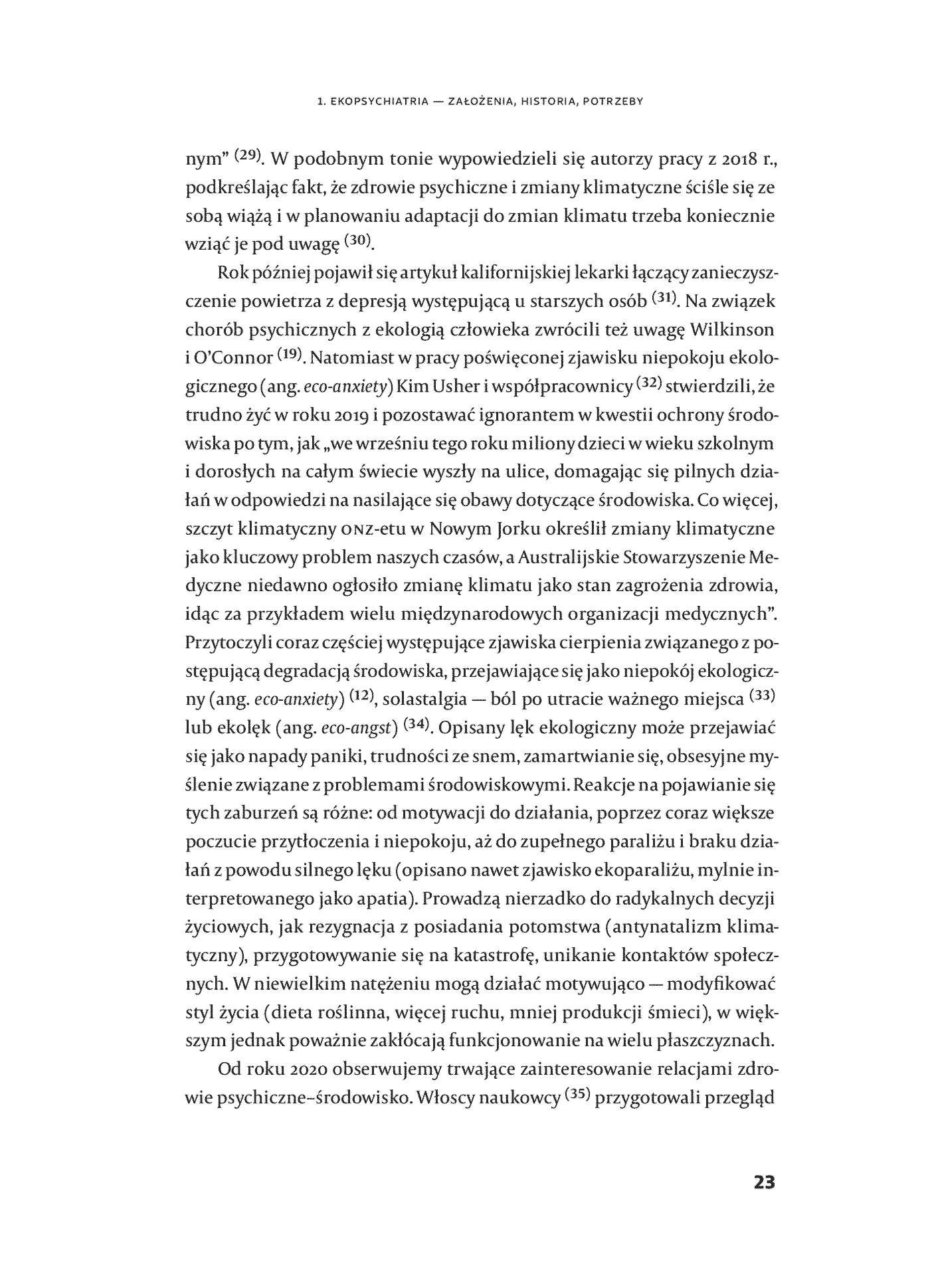 Fragment „Ekopsychiatria. Jak bliskość natury wspiera naszą psychikę” — strona 23 z 30