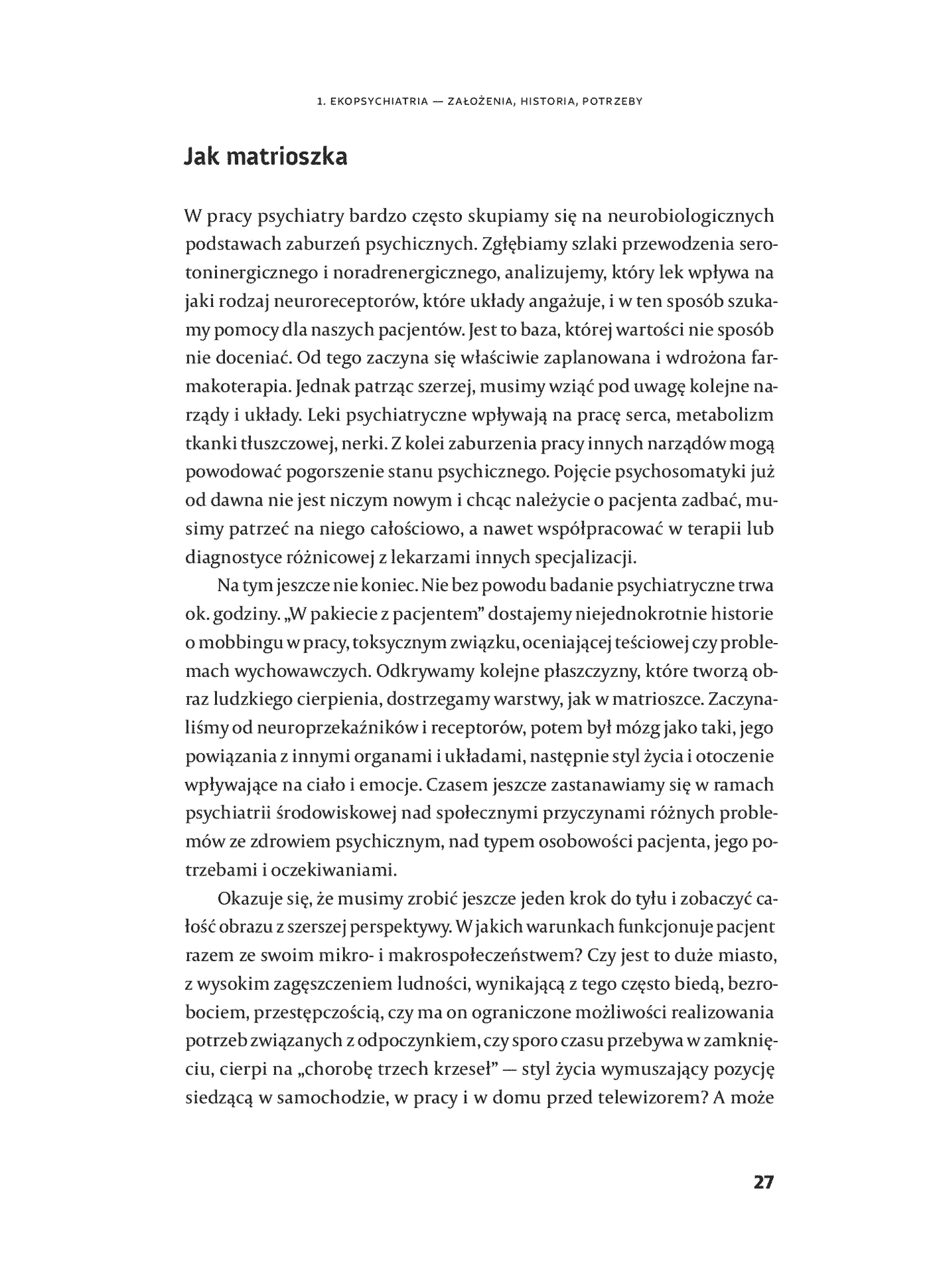 Fragment „Ekopsychiatria. Jak bliskość natury wspiera naszą psychikę” — strona 27 z 30