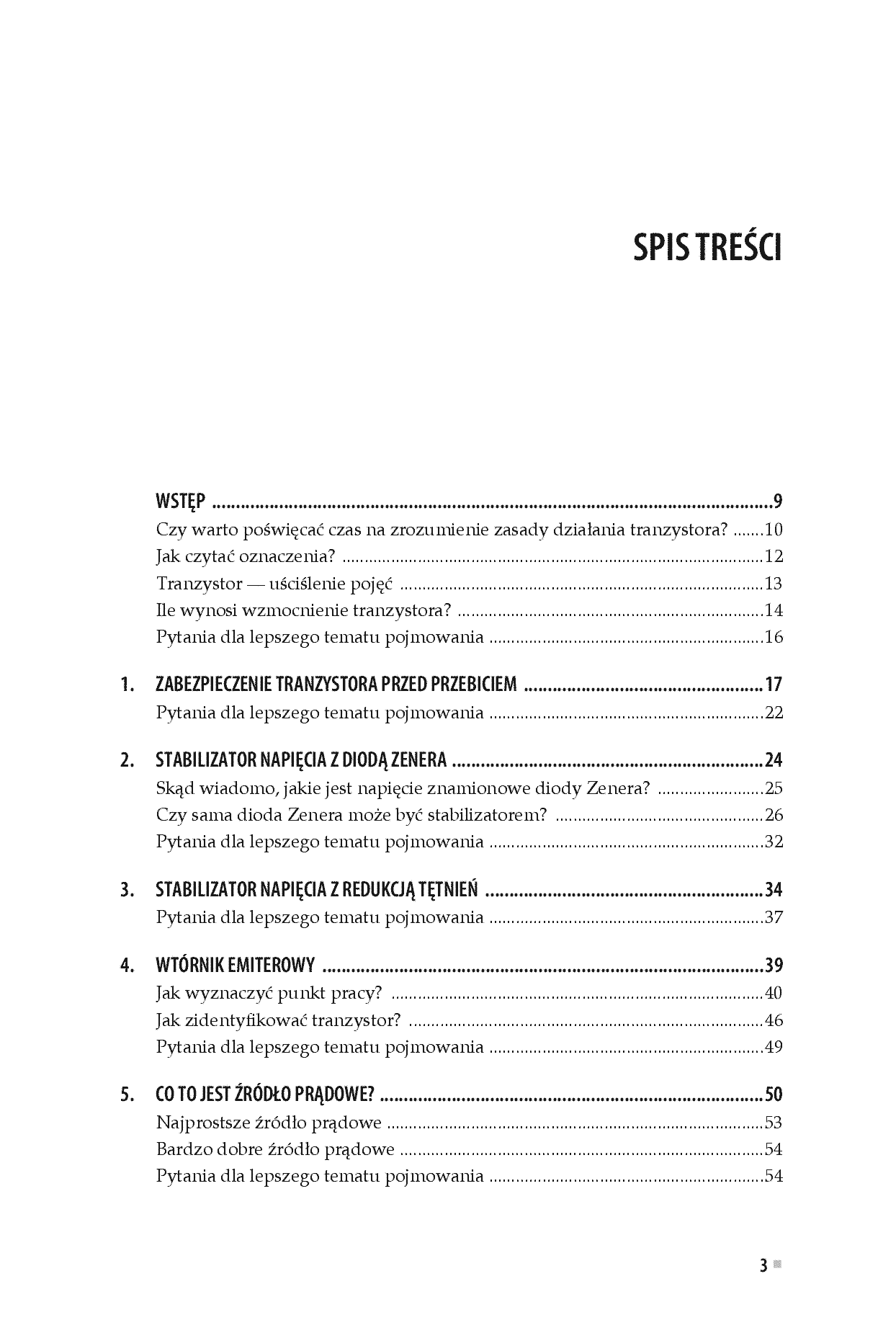 Fragment „Elektronika bez oporu. 55 układów tranzystorowych” — strona 3 z 18