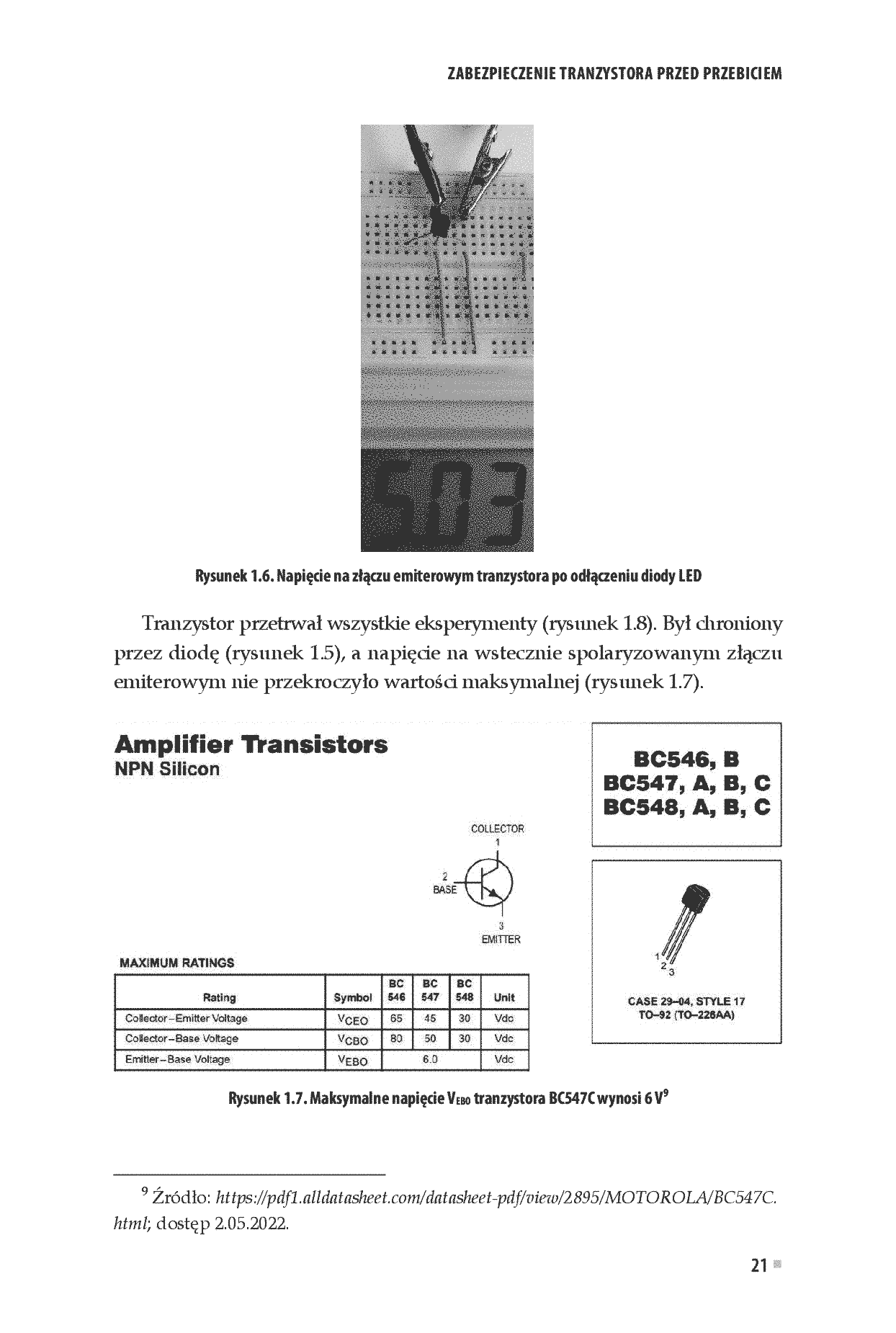 Fragment „Elektronika bez oporu. 55 układów tranzystorowych” — strona 13 z 18