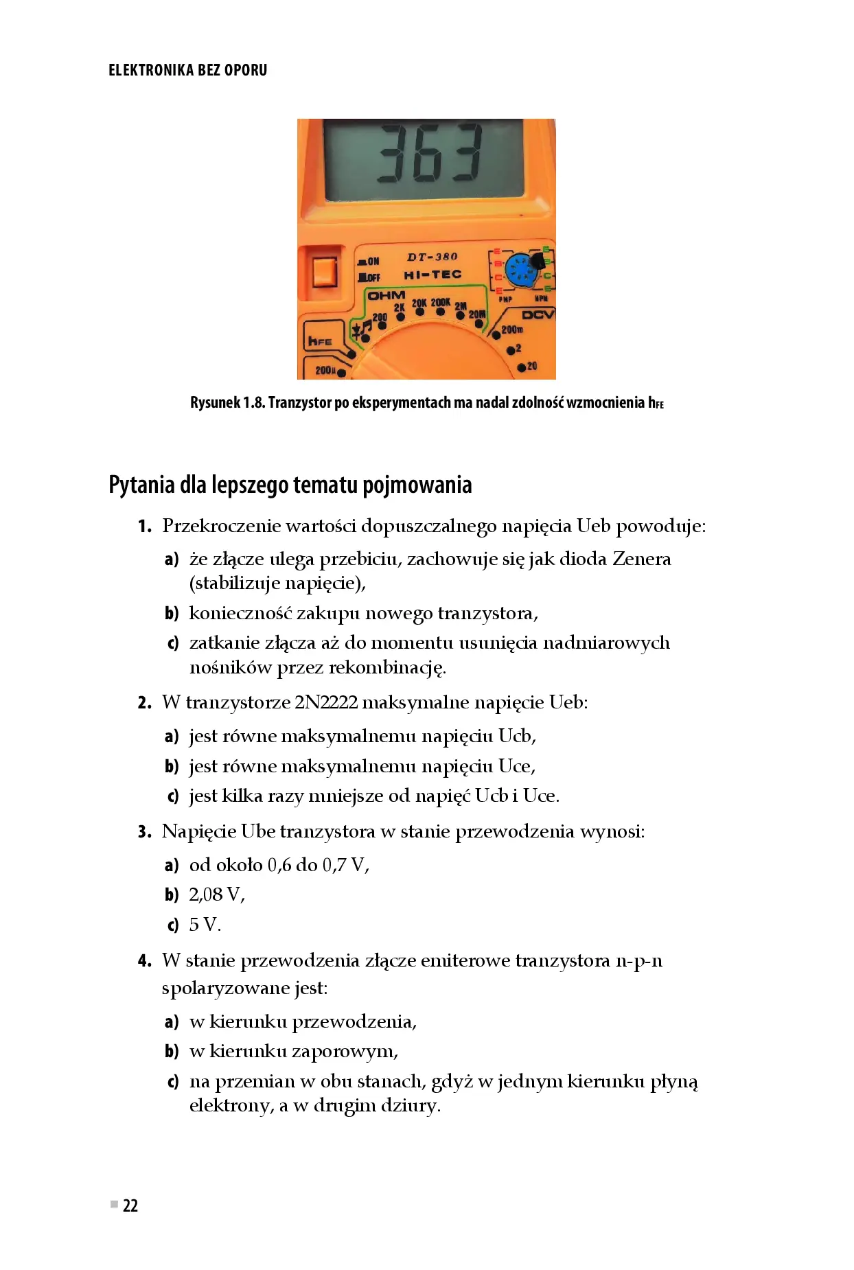 Fragment „Elektronika bez oporu. 55 układów tranzystorowych” — strona 14 z 18