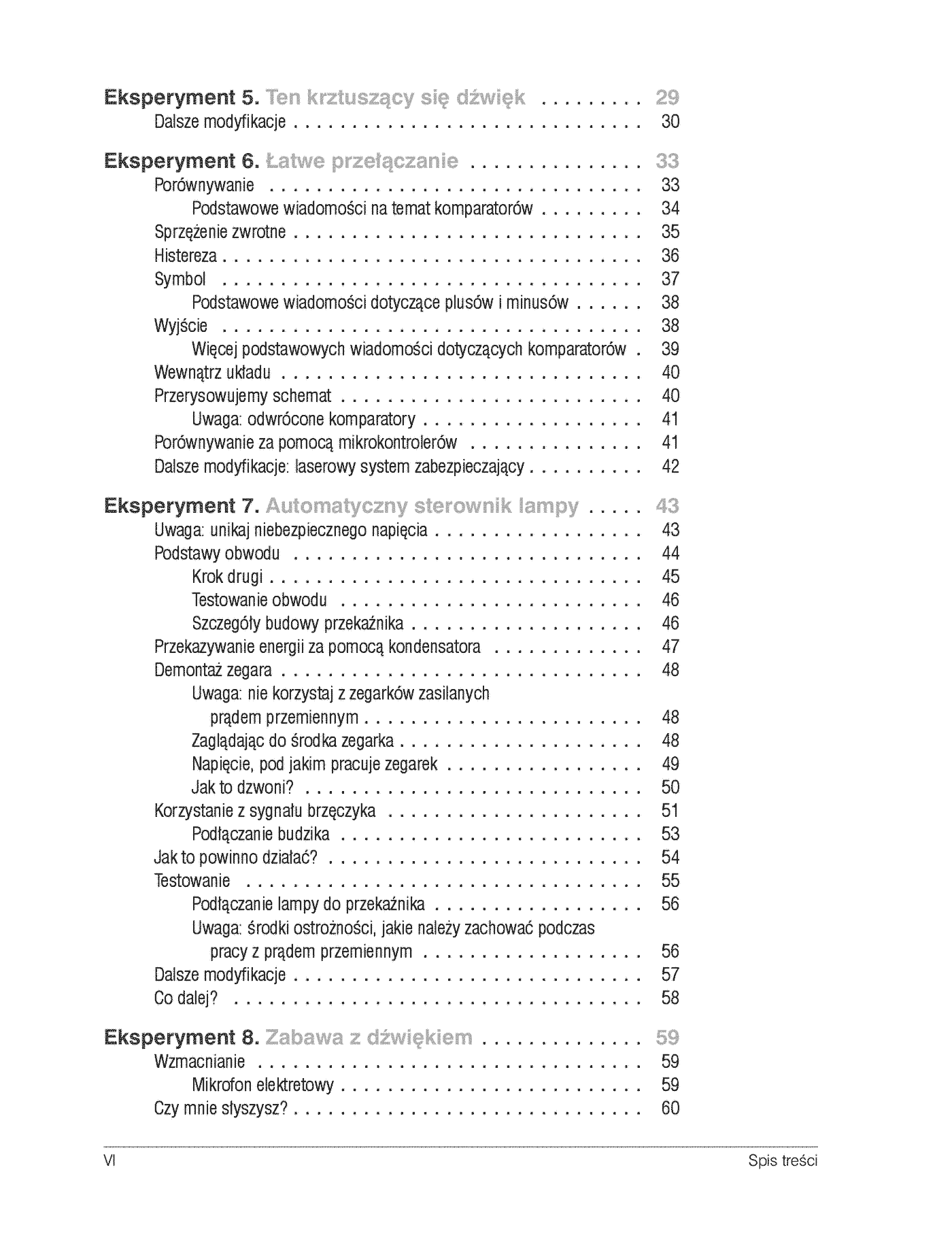 Fragment „Elektronika. Od praktyki do teorii. Kolejne eksperymenty” — strona 4 z 30