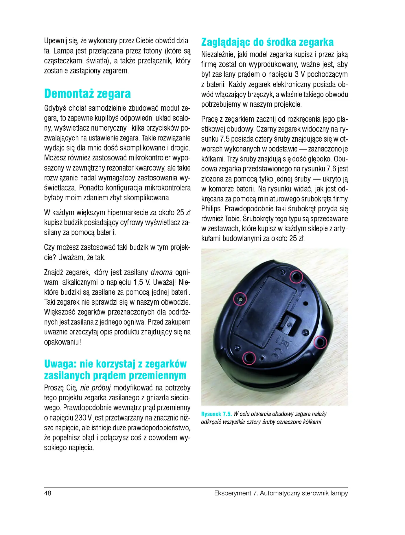 Fragment „Elektronika. Od praktyki do teorii. Kolejne eksperymenty” — strona 18 z 30