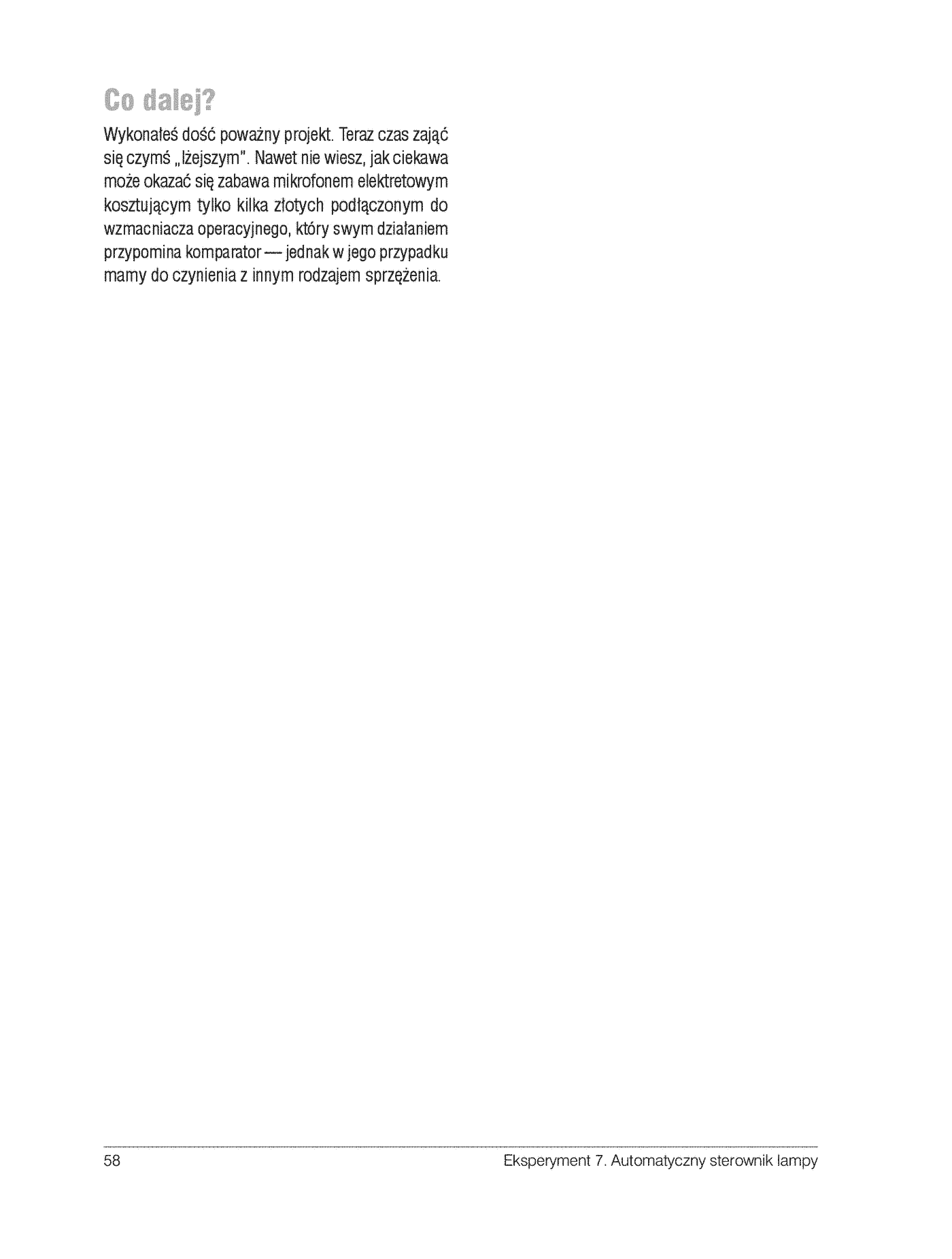 Fragment „Elektronika. Od praktyki do teorii. Kolejne eksperymenty” — strona 28 z 30